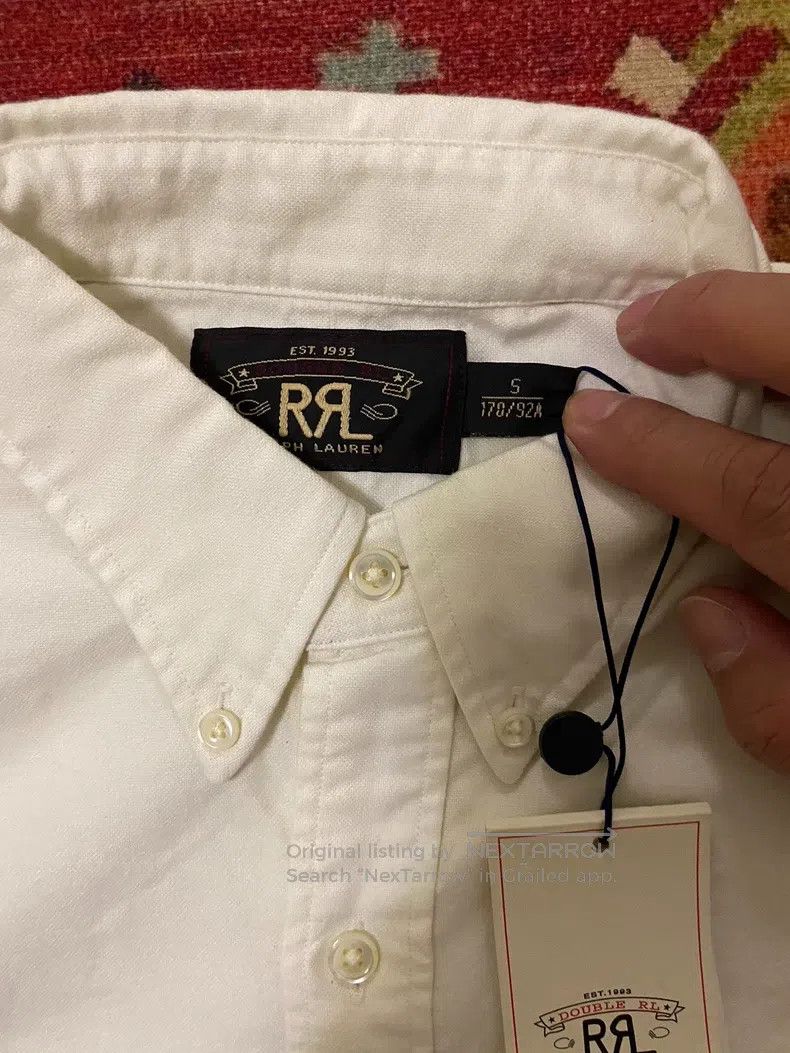 RRL Ralph Lauren RRL Ralph Lauren white shirt Size US S / EU 44-46 / 1 - 2 Thumbnail