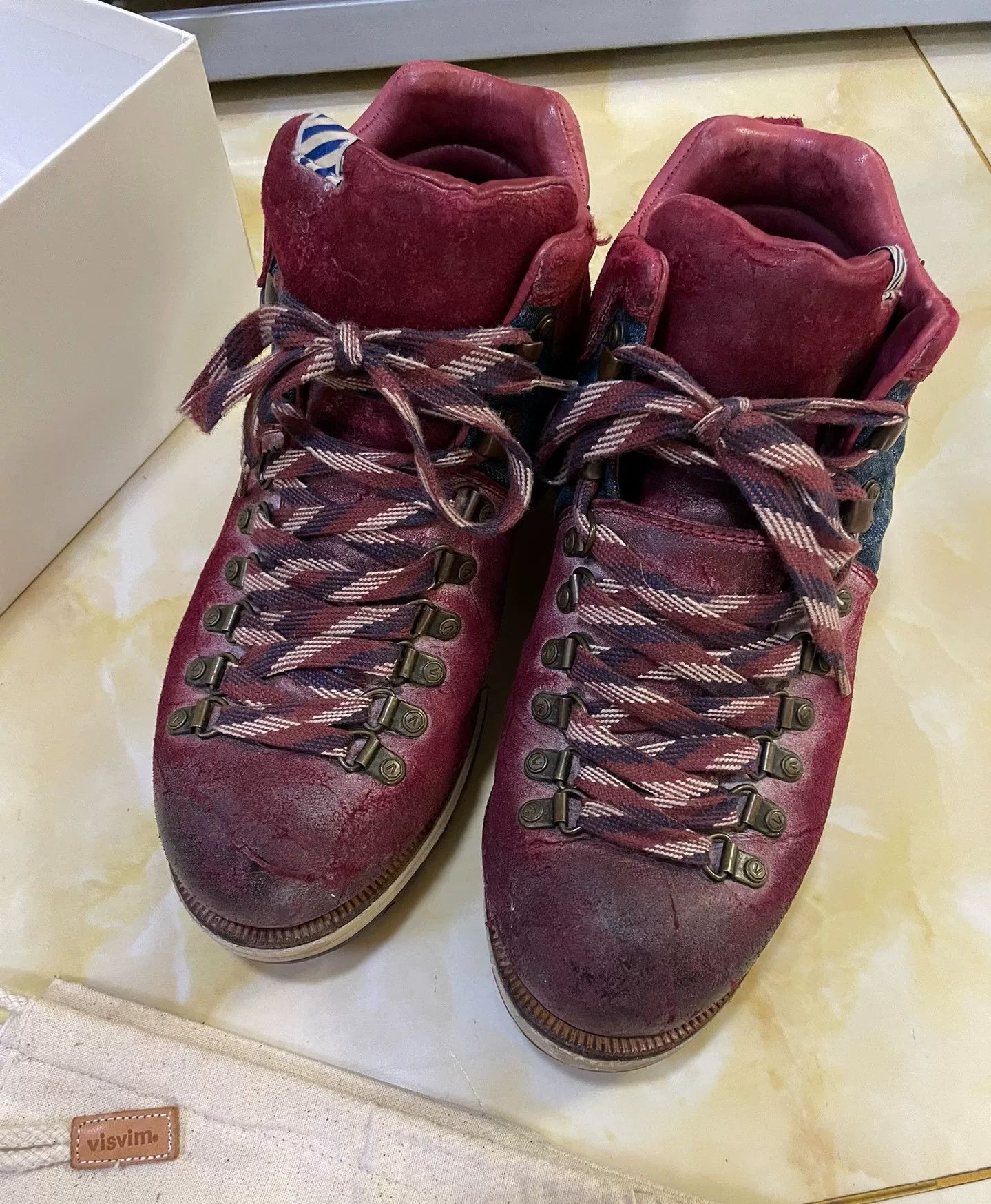 Visvim visvim serra distressed mountaineering boots Size US 9.5 / EU 42-43 - 1 Thumbnail