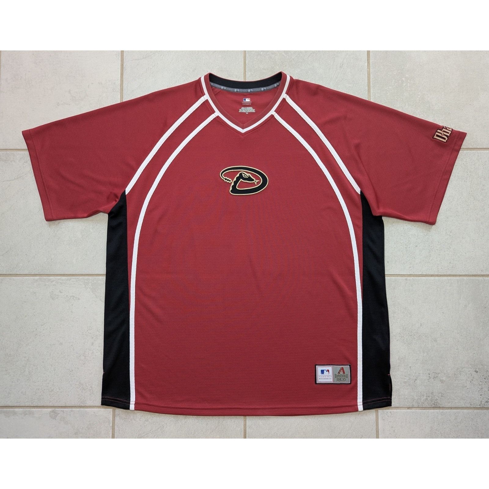 Majestic Arizona Diamondbacks Men's XL Embroidered Short Sleeve Size US XL / EU 56 / 4 - 2 Thumbnail