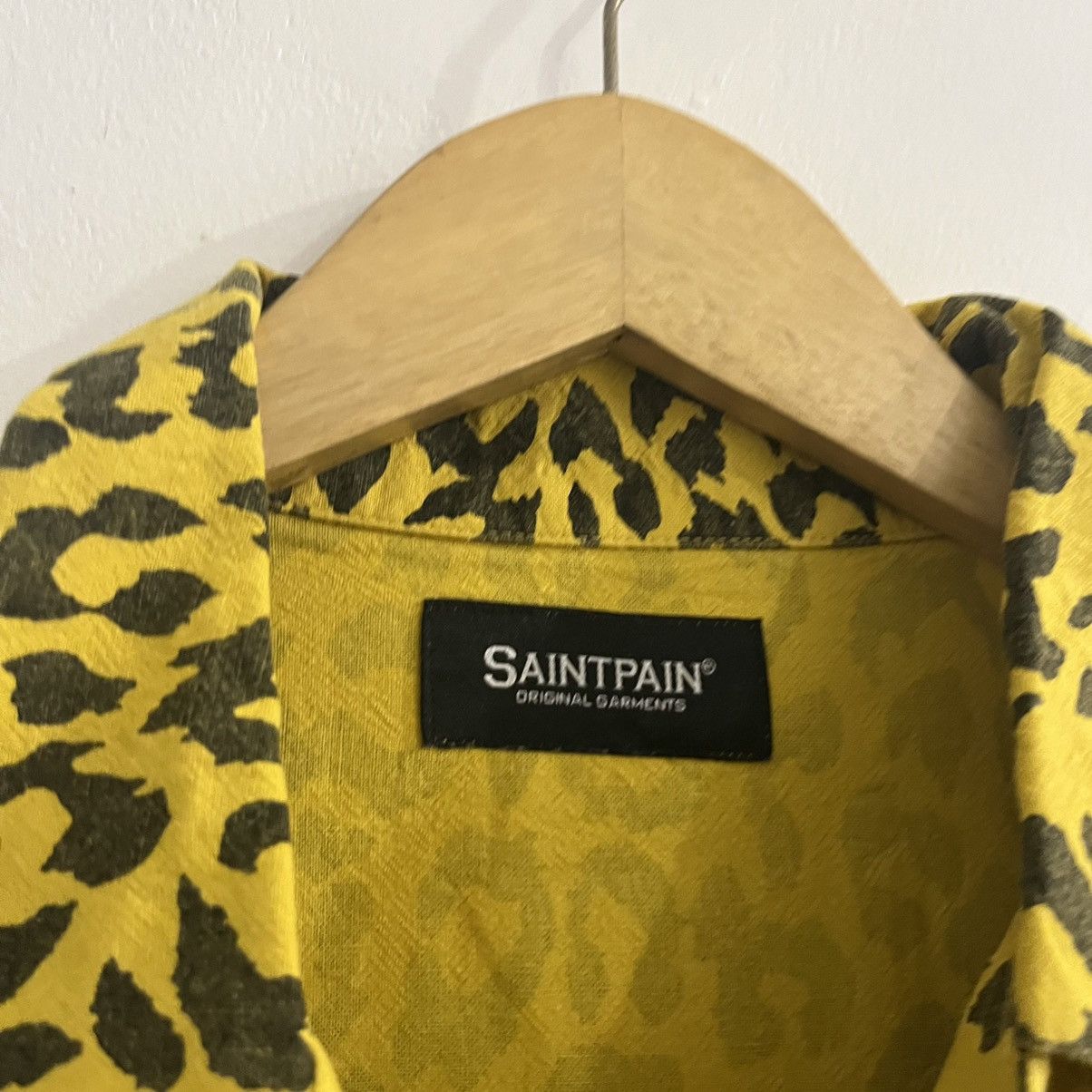 Japanese Brand Saint Paint - Leopard Patter Campcollar Shirt Size US M / EU 48-50 / 2 - 4 Thumbnail