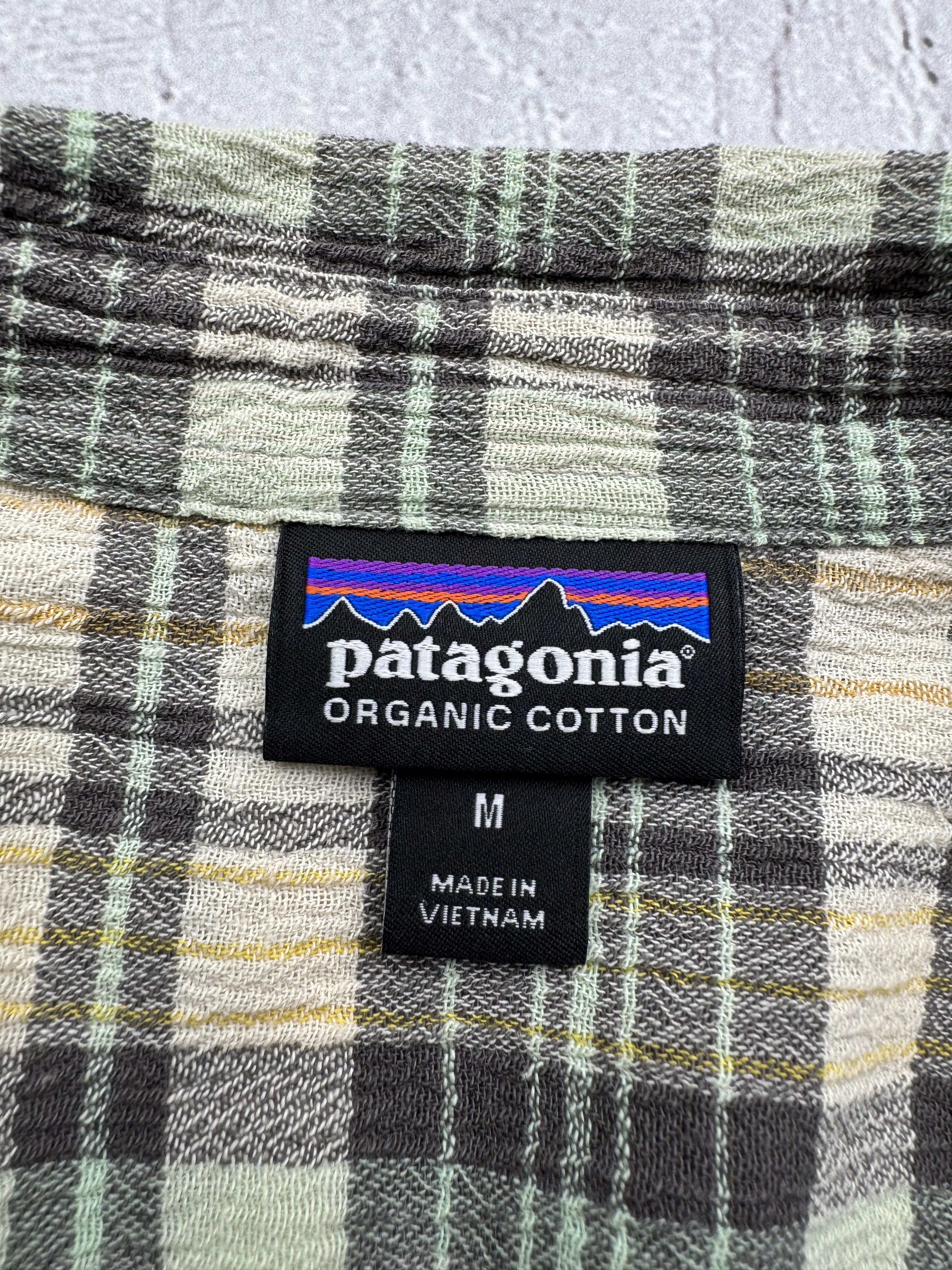 Patagonia × Vintage Patagonia Vintage Plaid Short Sleeve Shirt Size US M / EU 48-50 / 2 - 4 Thumbnail