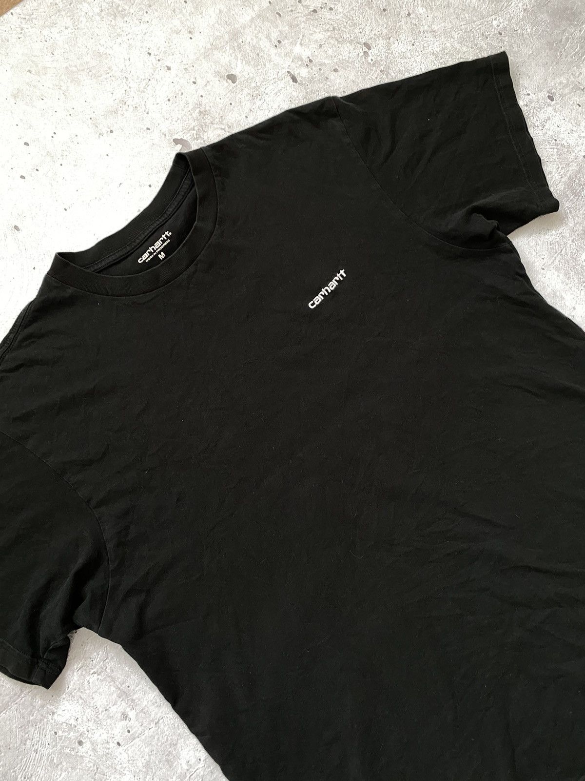 Carhartt × Carhartt Wip 💥Cool Carhartt WIP work in progress mini logo t-shirt tee Size US M / EU 48-50 / 2 - 2 Thumbnail