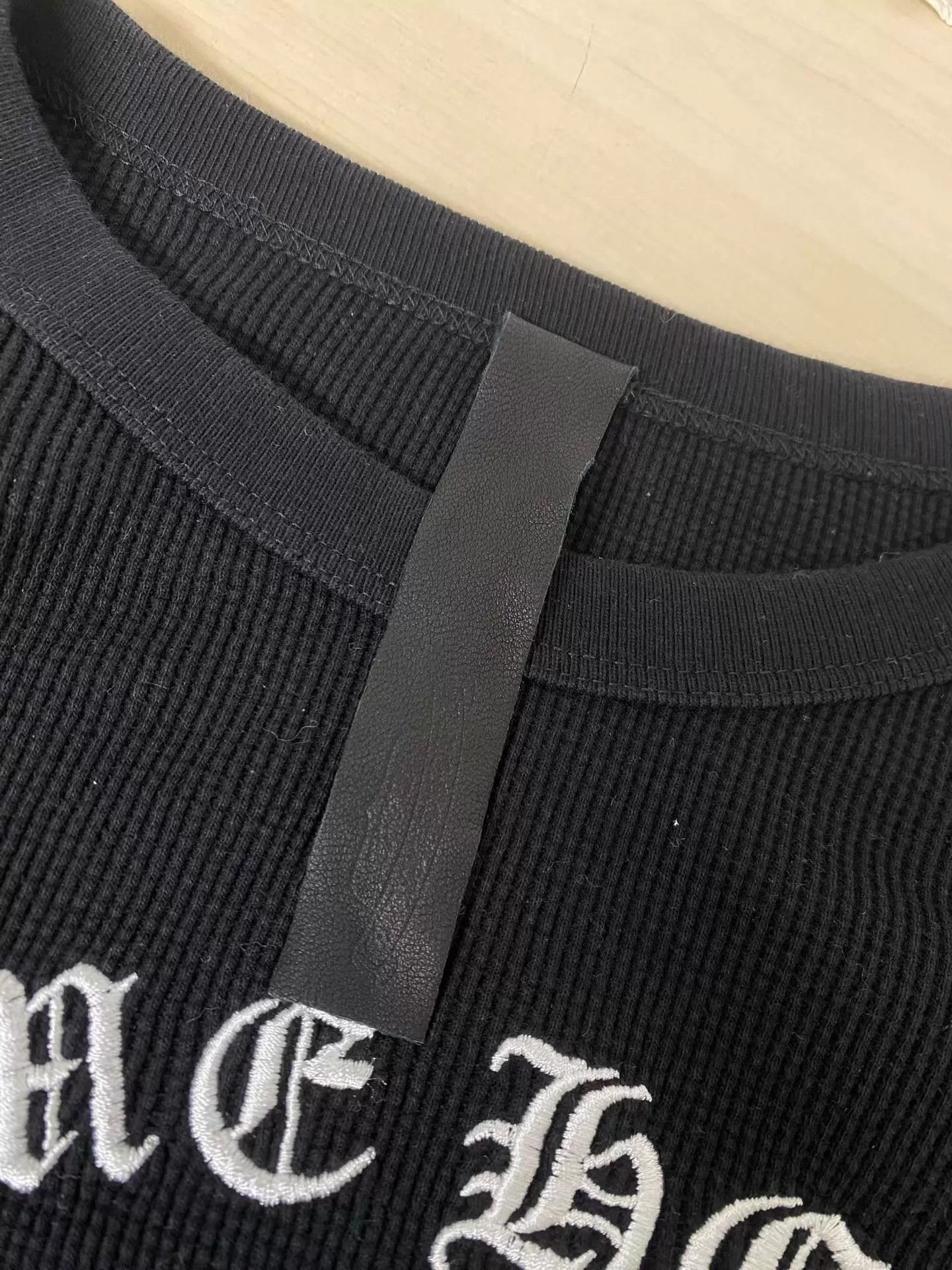 Chrome Hearts Chrome Hearts 30 Sanskrit Embro Black Waffle LS 175/104B Size US L / EU 52-54 / 3 - 6 Thumbnail