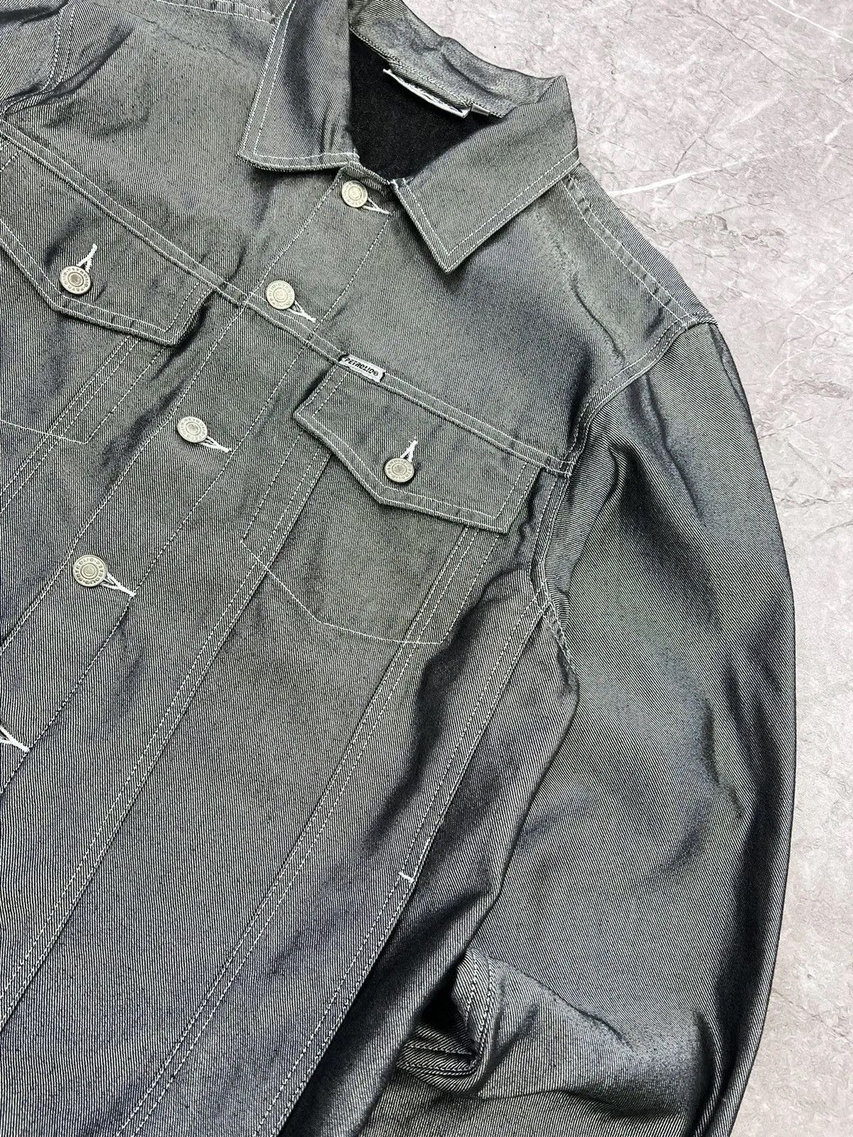 Wu-Tang Clan Vintage Wu tang style metallic denim jacket trucker y2k Size US L / EU 52-54 / 3 - 7 Thumbnail