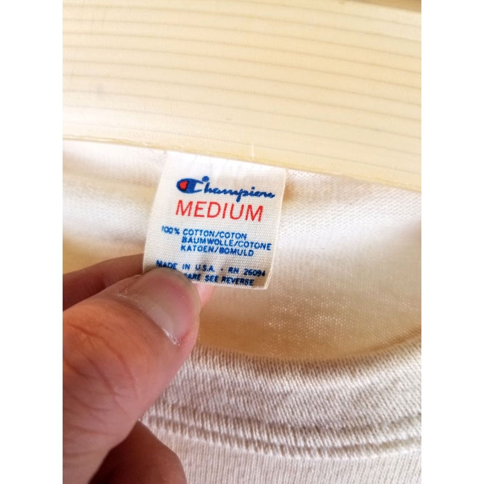 Champion VINTAGE SATOR AREPO TENET OPERA ROTAS SQUARE CHAMPION WHITE T-SHIRT SZ M MEN Shirt XS? Size US M / EU 48-50 / 2 - 6 Thumbnail