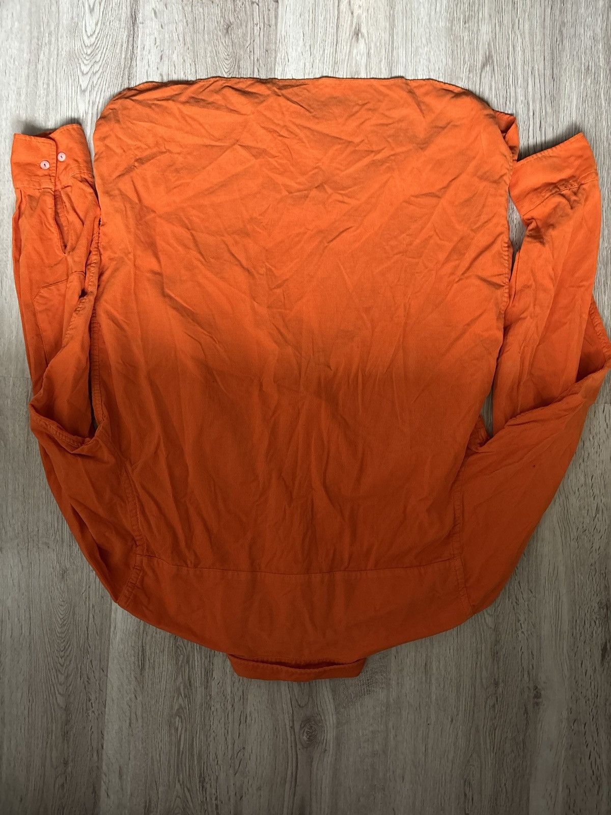Universal Works Universal Works Mens in Worker Shirt Orange Super Fine Cord Size US XL / EU 56 / 4 - 19 Thumbnail