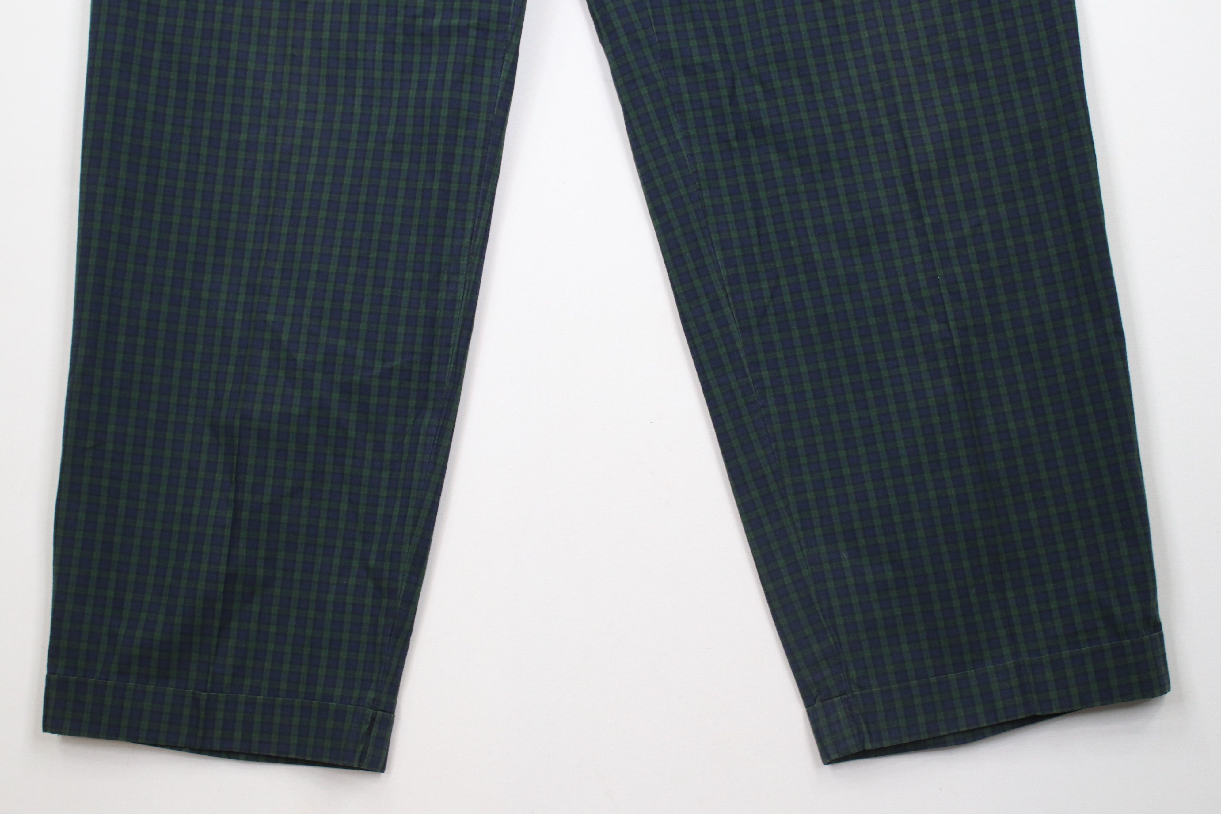 Tommy Hilfiger × Vintage Vintage 90s Tommy Hilfiger Wide Leg Chino Pants Plaid Size US 30 / EU 46 - 4 Thumbnail