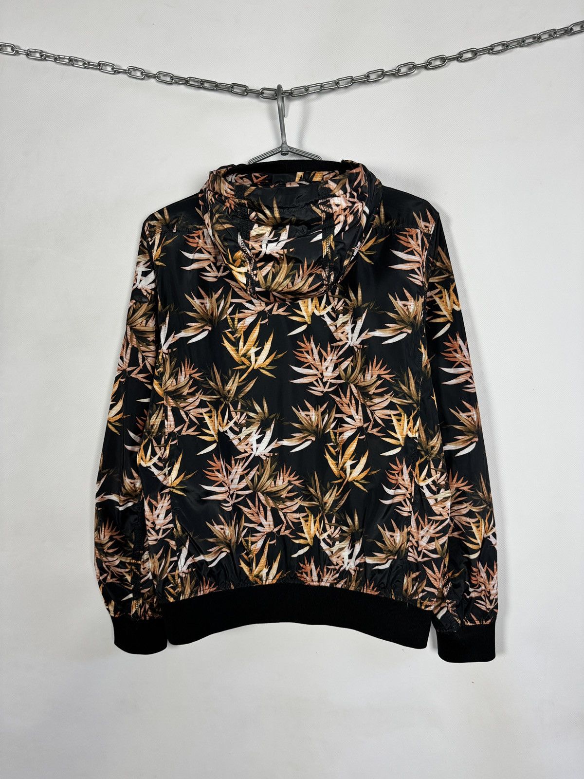 Scotch & Soda Scotch & Soda Lightweight Hooded Jacket Leaf Print Size M Size US M / EU 48-50 / 2 - 12 Thumbnail