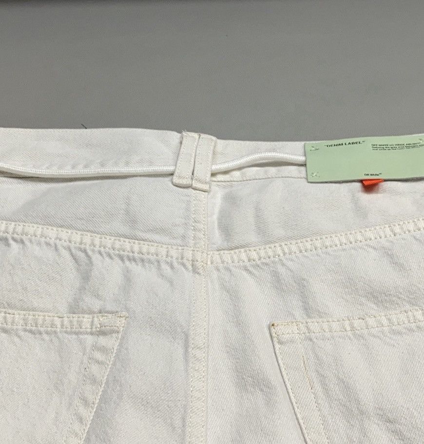 Off-White Off-White cotton denim bermuda shorts Size US 32 / EU 48 - 5 Thumbnail