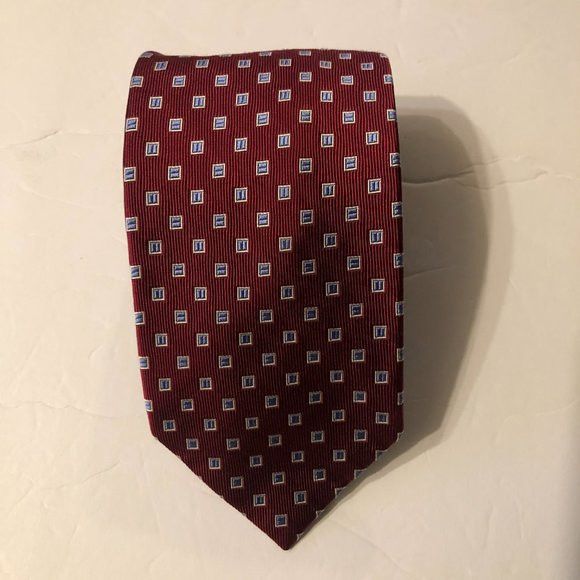 Jos. A. Bank JOS.A.BANK MEN'S NEW 100%SILK NECK TIE 3 1/2" X 59" Size ONE SIZE - 2 Thumbnail