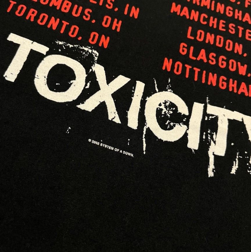 Band Tees Vintage 2002 System of a Down Toxicity World Tour Band Tee Size US XL / EU 56 / 4 - 6 Thumbnail