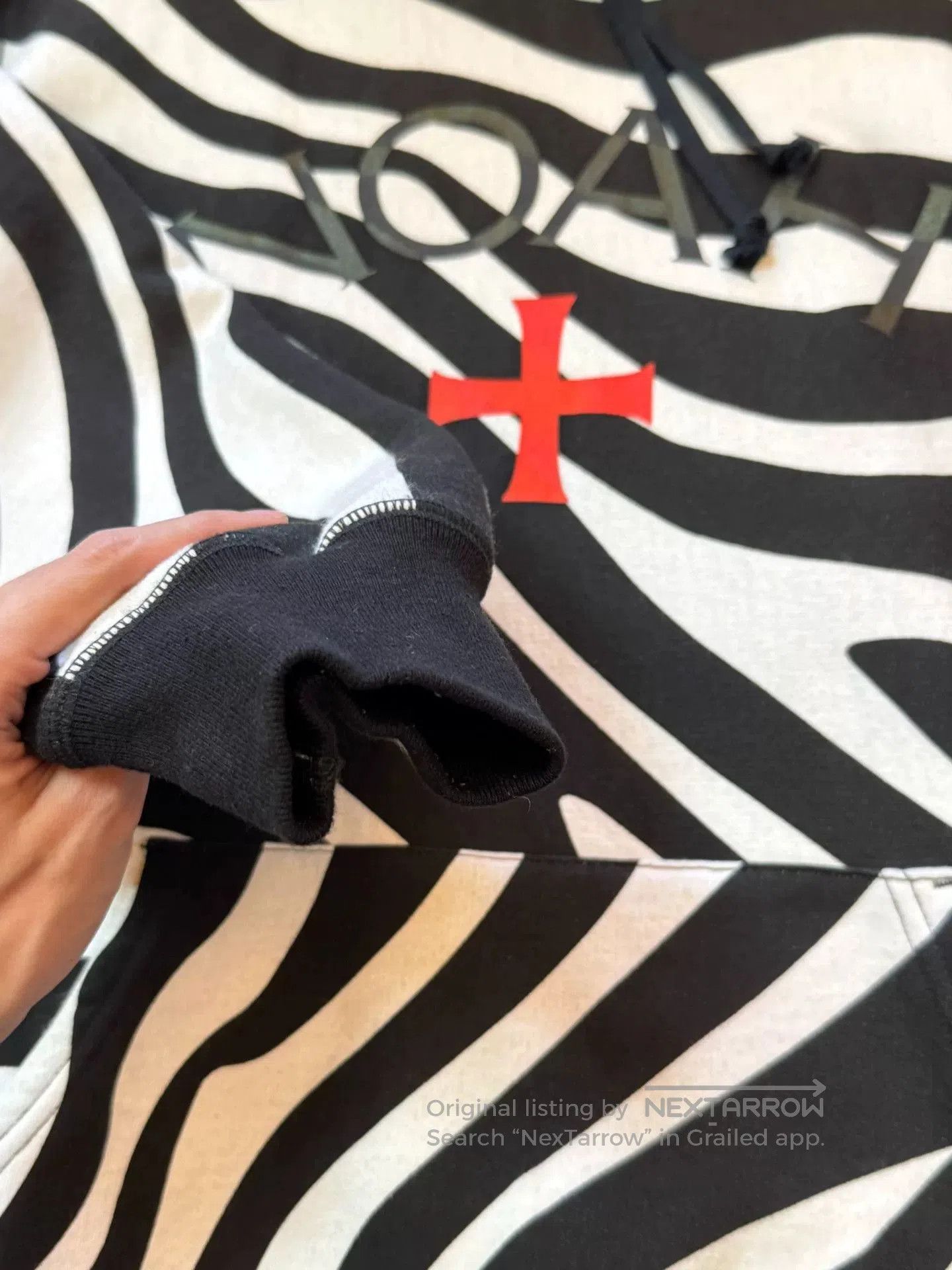 Noah Noah Zebra Print Hoodie. Size US XL / EU 56 / 4 - 3 Thumbnail