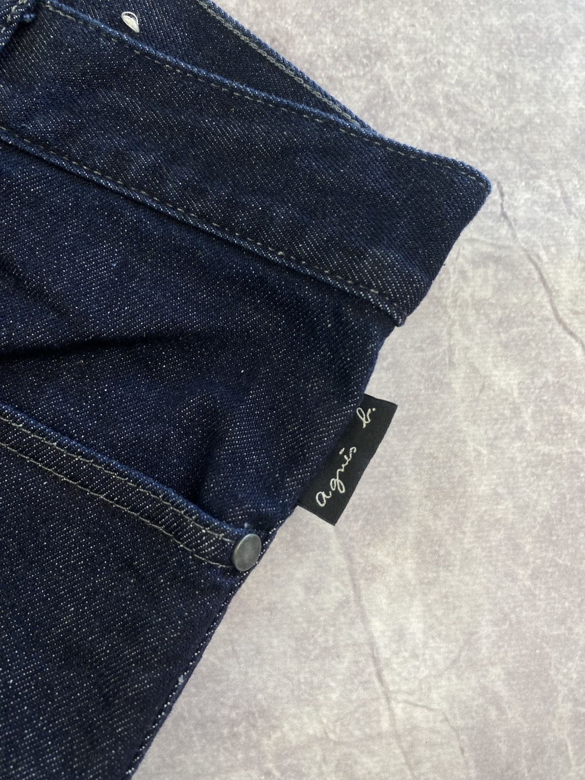 agnes b. Agnes B. Homme Paris Dark Blue Jeans size: 32 Size US 32 / EU 48 - 4 Thumbnail