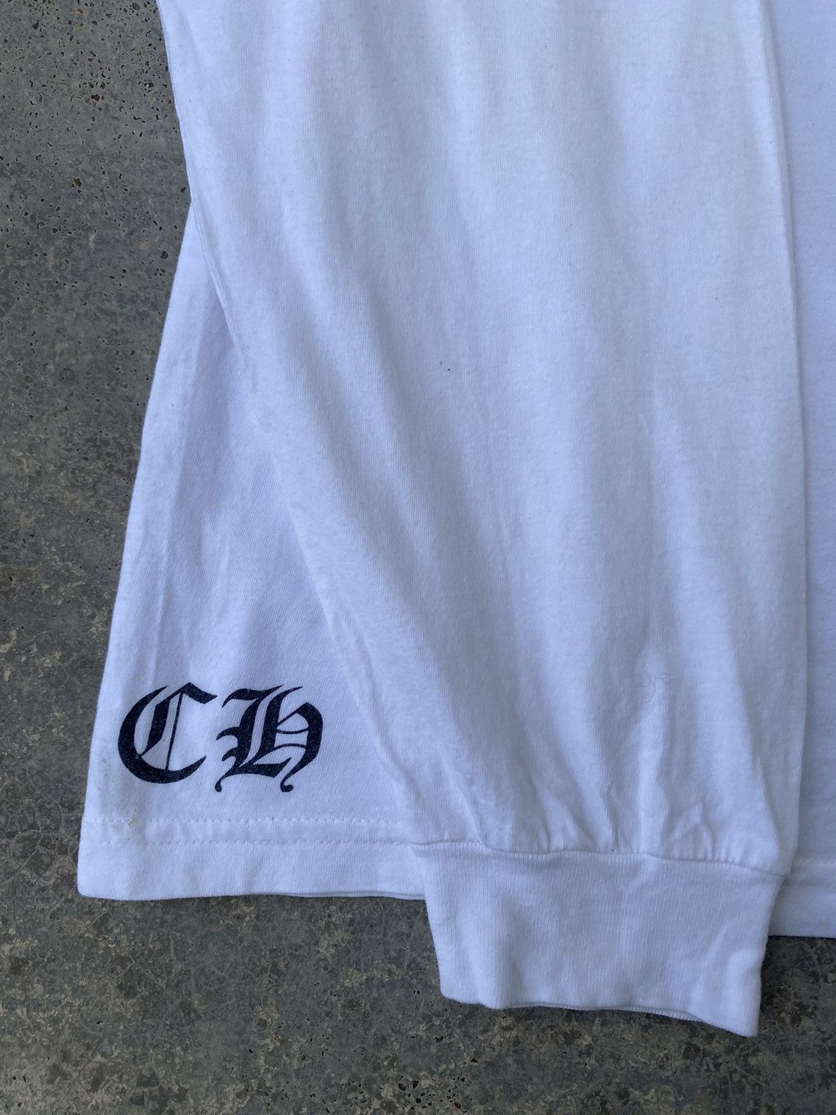 Chrome Hearts Chrome Hearts Script Pocket Backhit Cross Long Sleeve Size US L / EU 52-54 / 3 - 7 Thumbnail