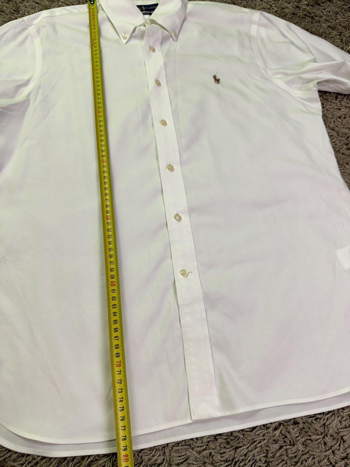 Polo Ralph Lauren White shirt Polo Ralph Lauren Oxford original old money item Size US L / EU 52-54 / 3 - 7 Thumbnail