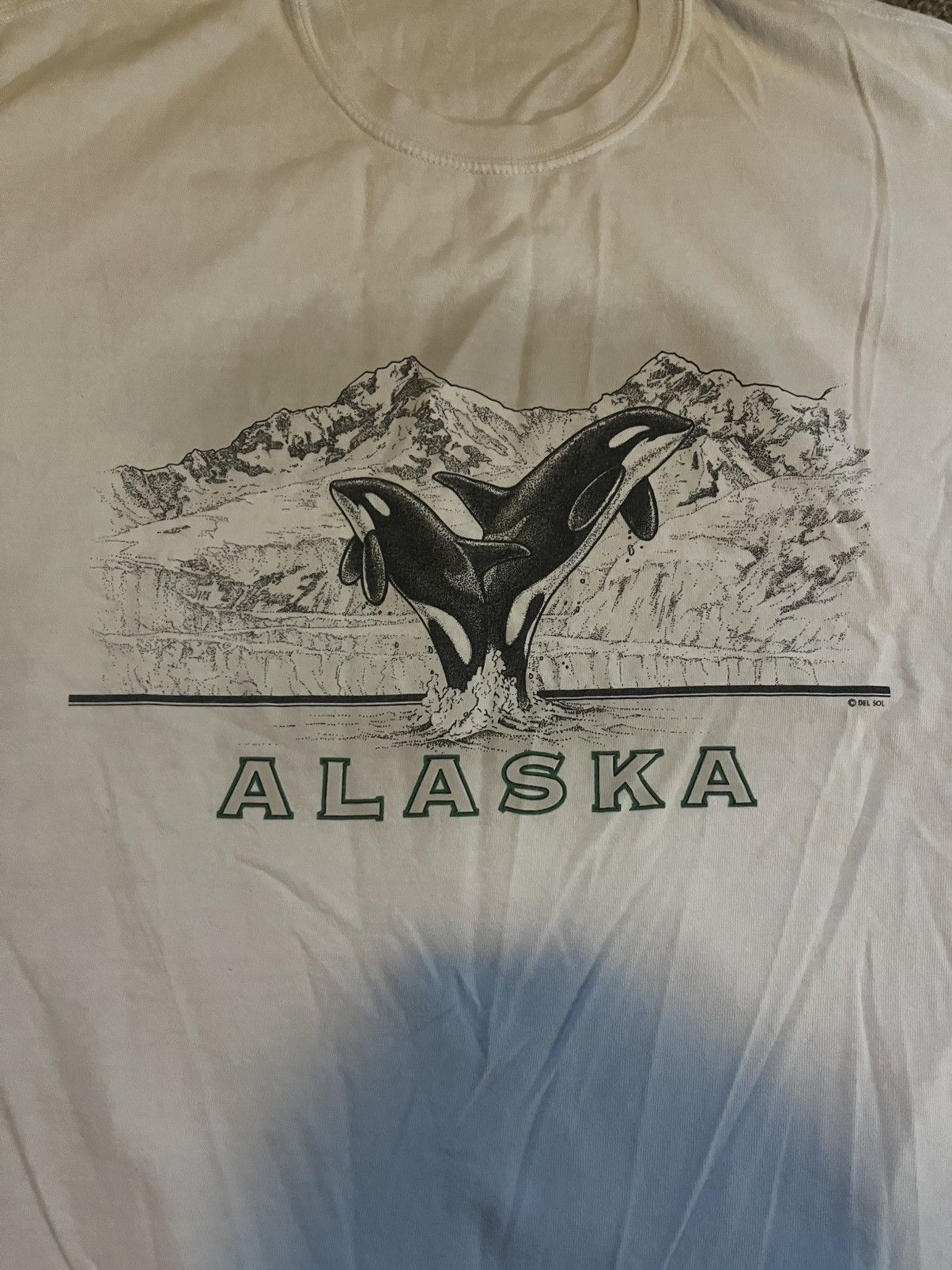 Vintage Alaska Tee Size US XL / EU 56 / 4 - 2 Thumbnail
