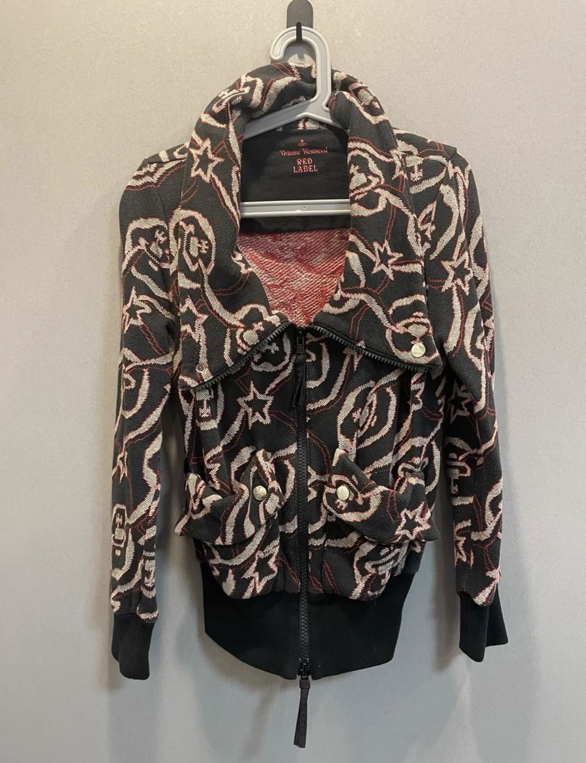 Vivienne Westwood Vivienne Westwood 3D Star Deformed Collar Sweater Jacket Size US L / EU 52-54 / 3 - 1 Thumbnail