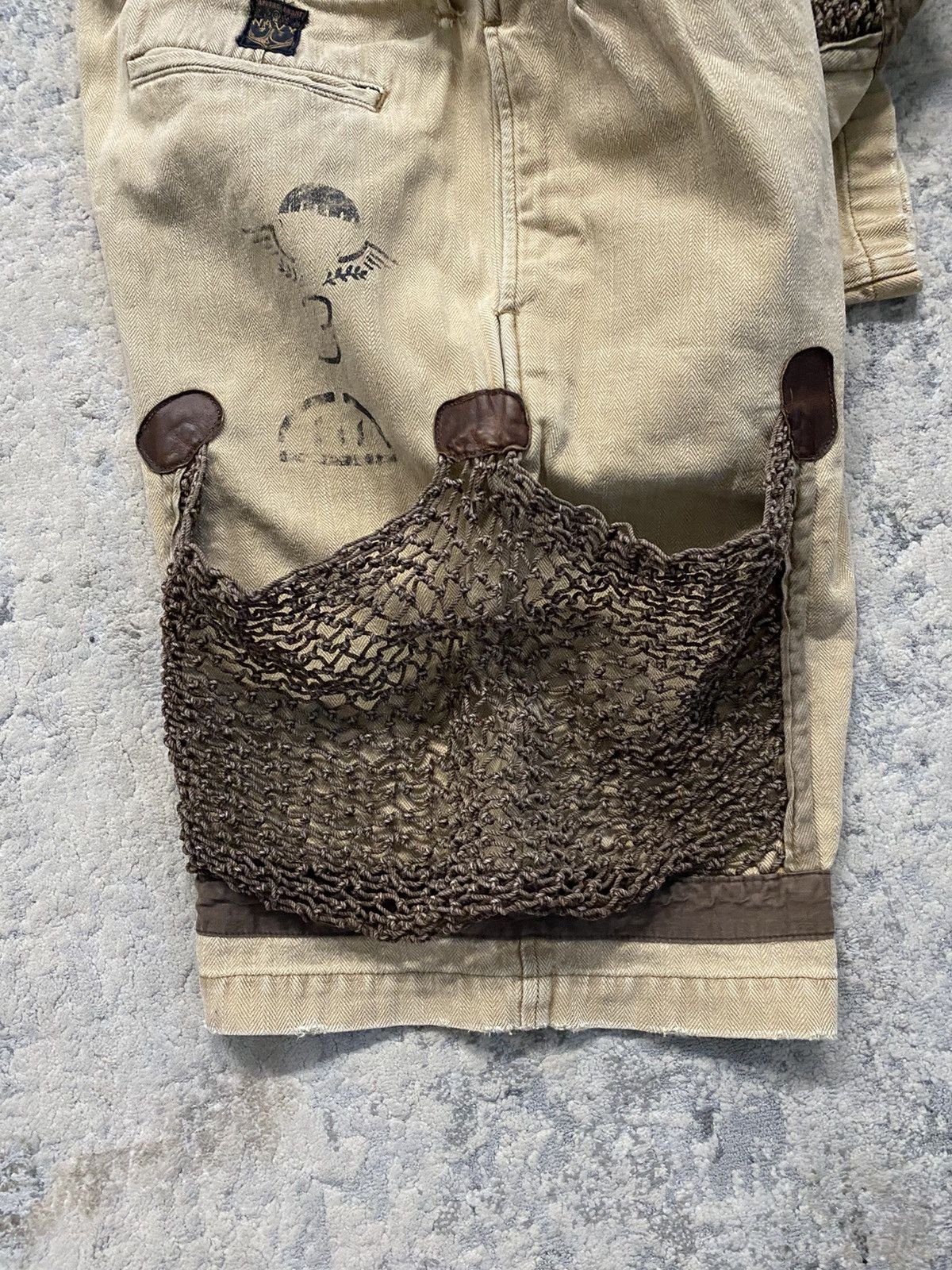 Kapital Kapital Mesh Net Pocket Shorts Size US 32 / EU 48 - 11 Thumbnail