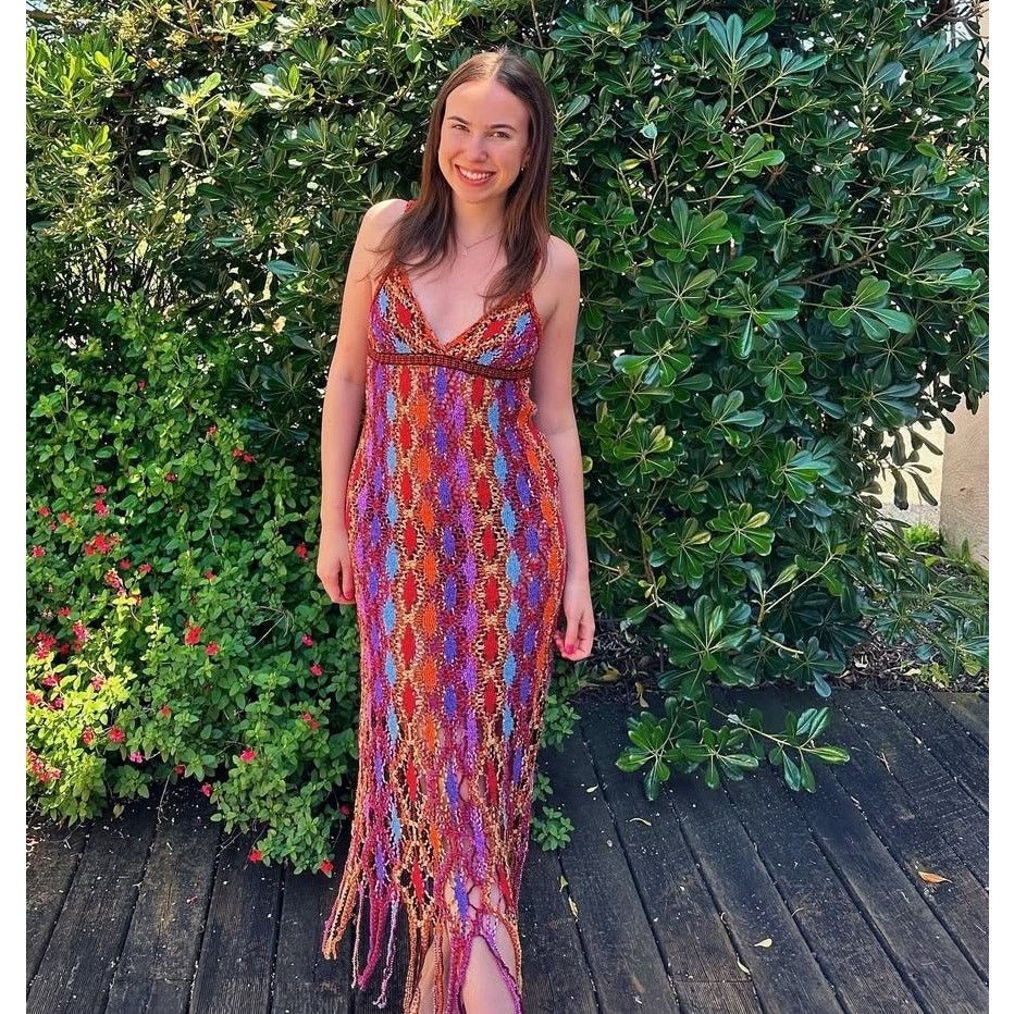 Zara ZARA BLOGGER FAVE!!! V-Neck Midi Dress NWT Size L / US 10 / IT 46 - 20 Thumbnail