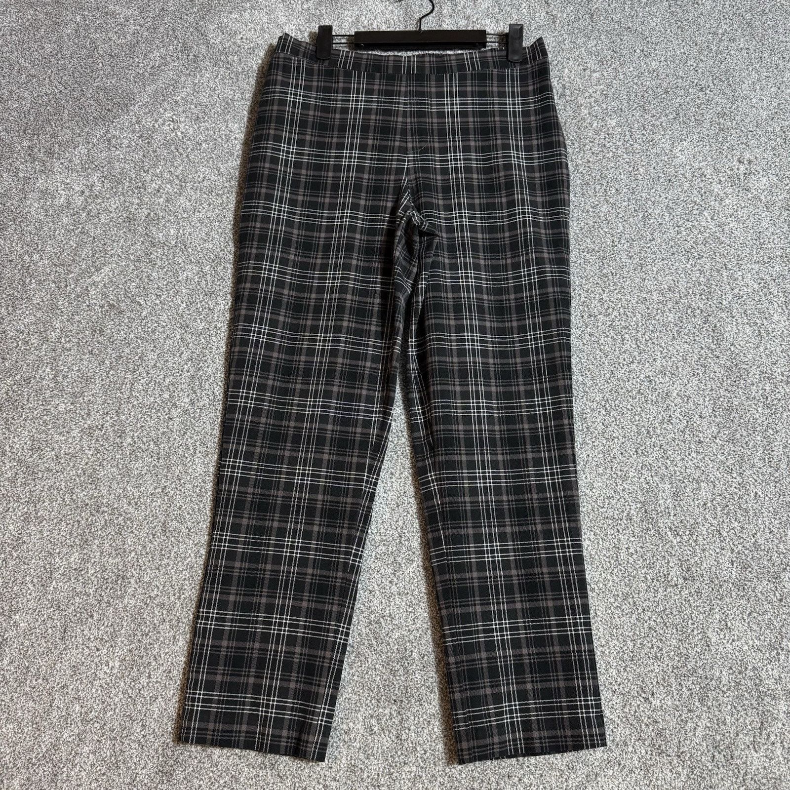 Isaac Mizrahi Isaac Mizrahi Live Pants Womens 10 Plaid Academia Retro Size 32" / US 10 / IT 46 - 1 Thumbnail