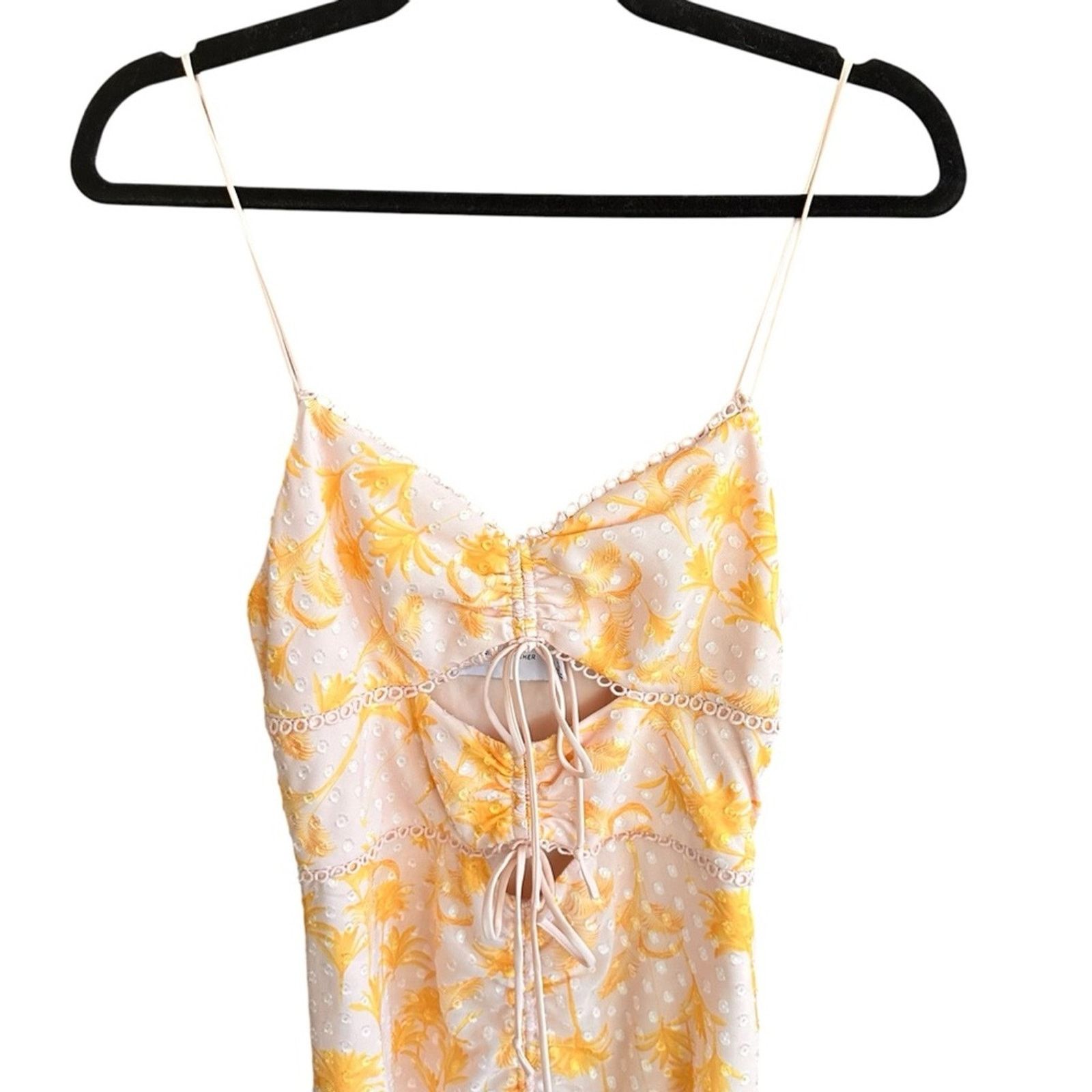 REVOLVE Revolve Significant Other Angelina Dress – Pineapple Palm Size S / US 4 / IT 40 - 5 Thumbnail