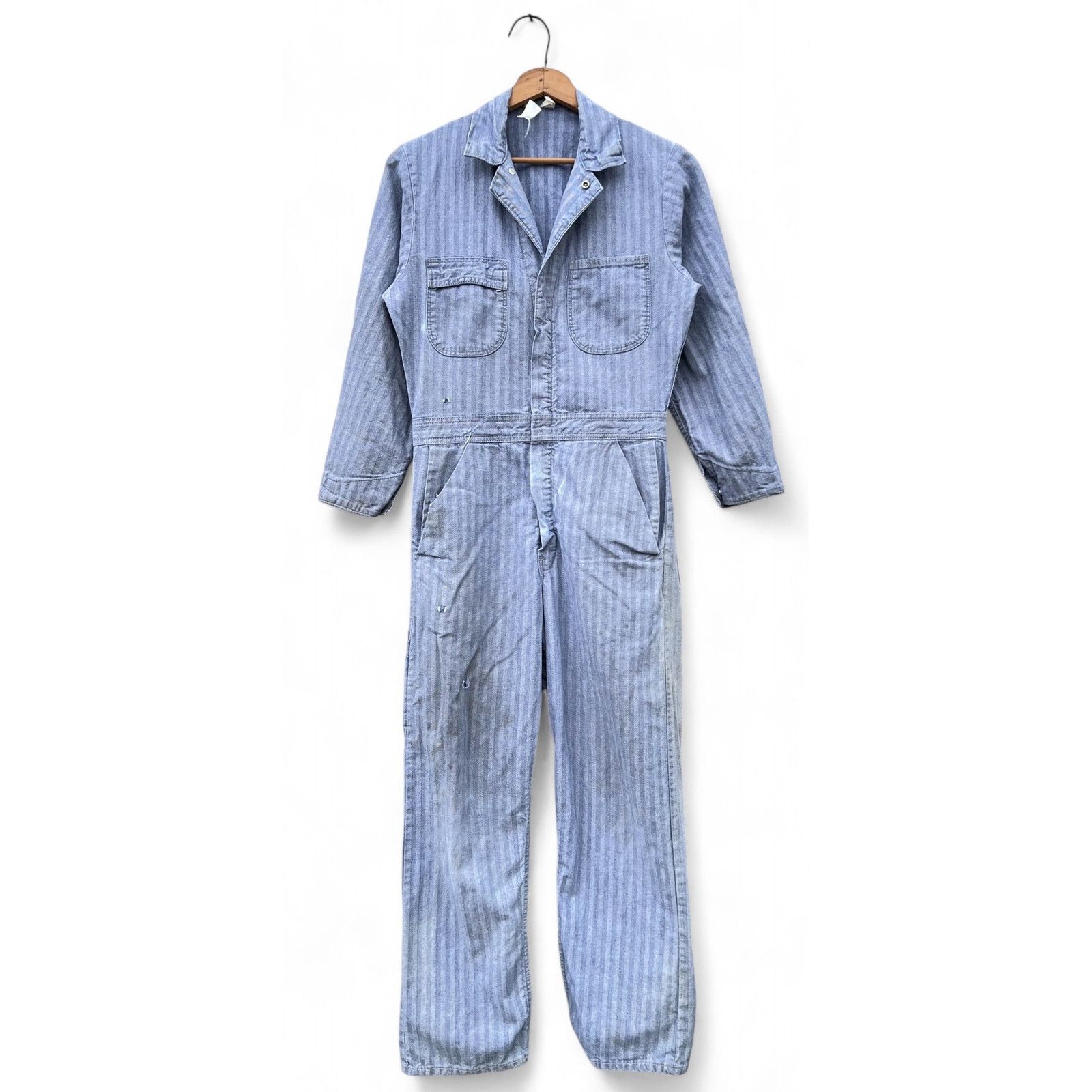 Vintage 1980's Dutch Coveralls Jumpsuit flightsuit Vintage up to 35 in waist store