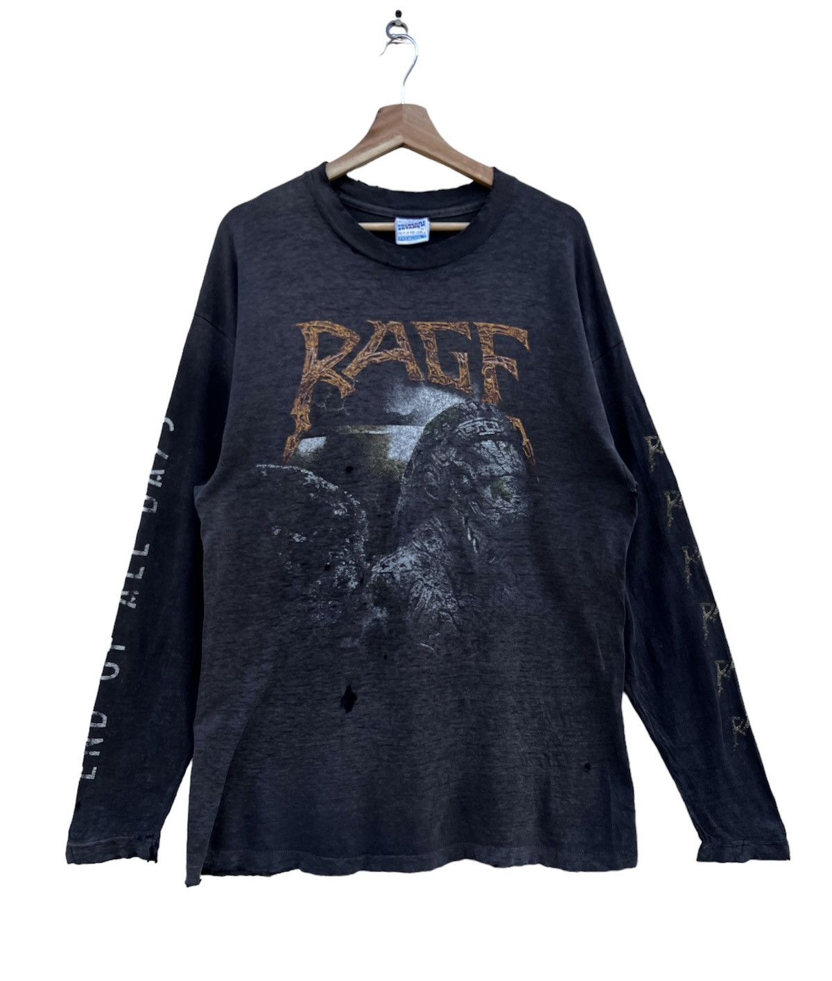 Band Tees Vintage Rage Metal Band Shirt Size US L / EU 52-54 / 3 - 1 Thumbnail