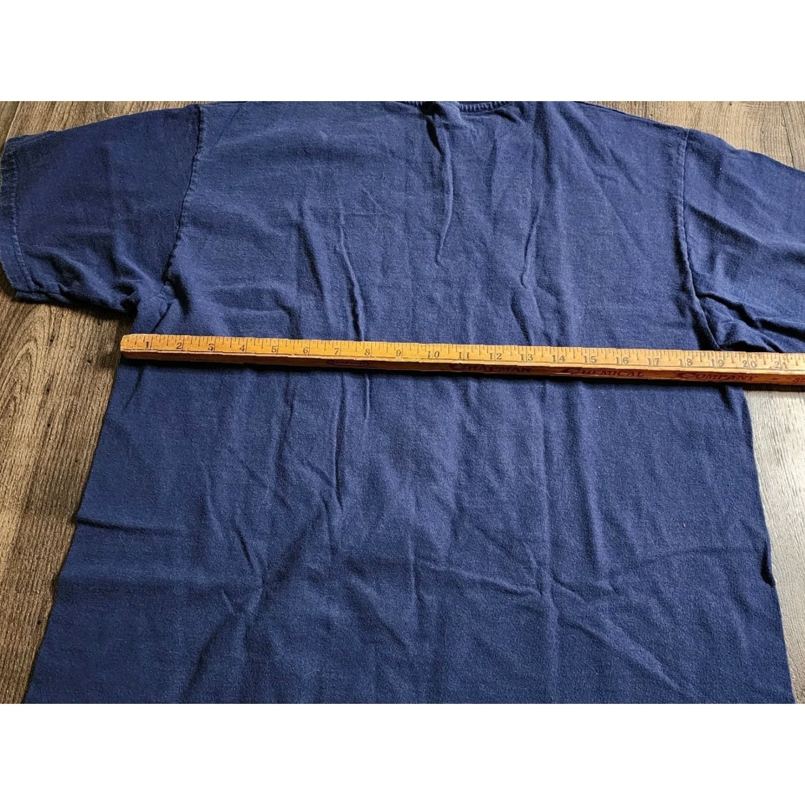 Hanes VINTAGE Hanes 90s Texas Travel Destination T-Shirt Mens L Blue Cotton Crew Neck Short Sleeve United States 1990s Loves Me Size US L / EU 52-54 / 3 - 3 Thumbnail