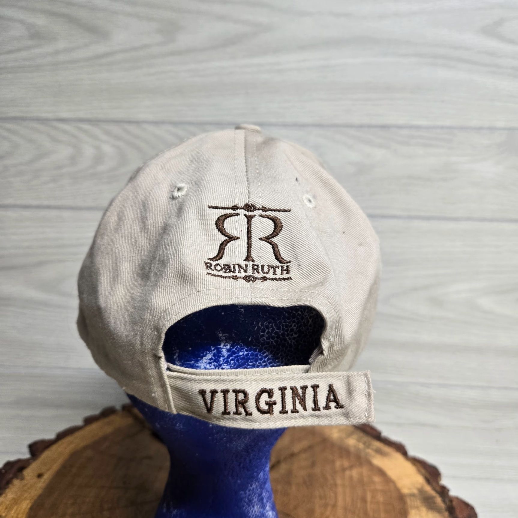 Vintage Old Dominion University Baseball Cap Hat | Adjustable | Beige | Men | One Size Size ONE SIZE - 4 Thumbnail