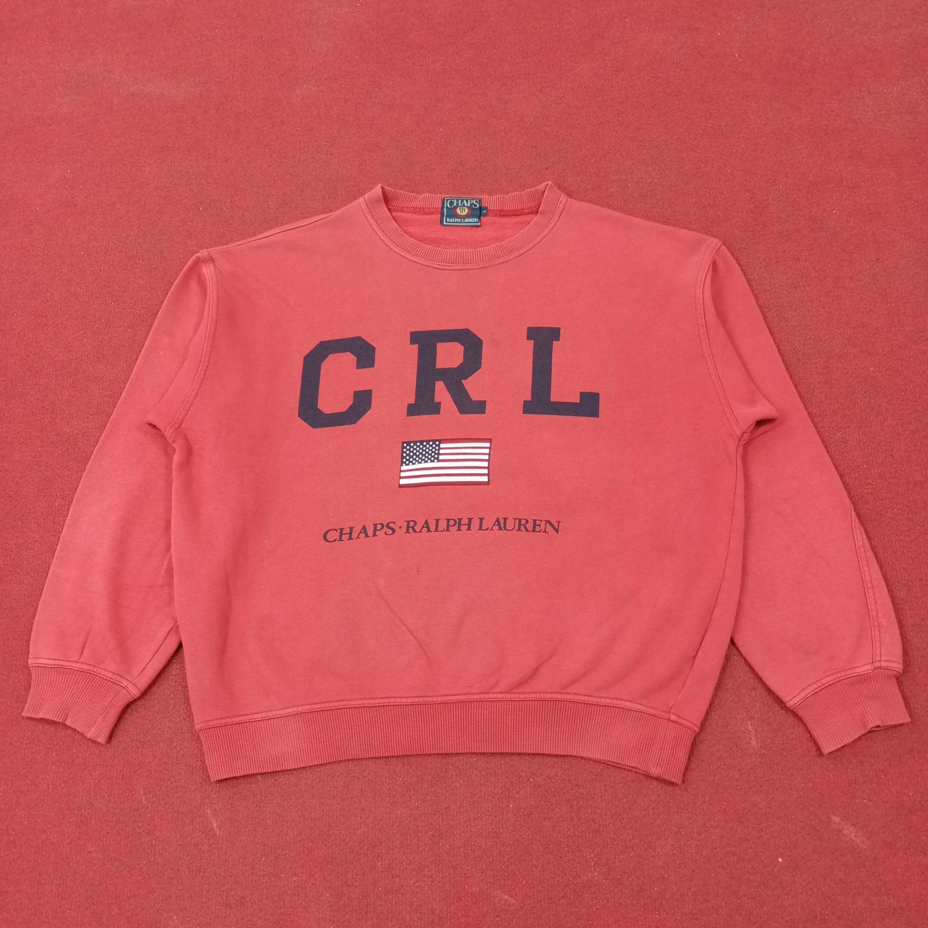 Chaps Ralph Lauren Chaps Ralph Lauren Fashion Style Sweatshirt c237n19 Size US XL / EU 56 / 4 - 1 Thumbnail
