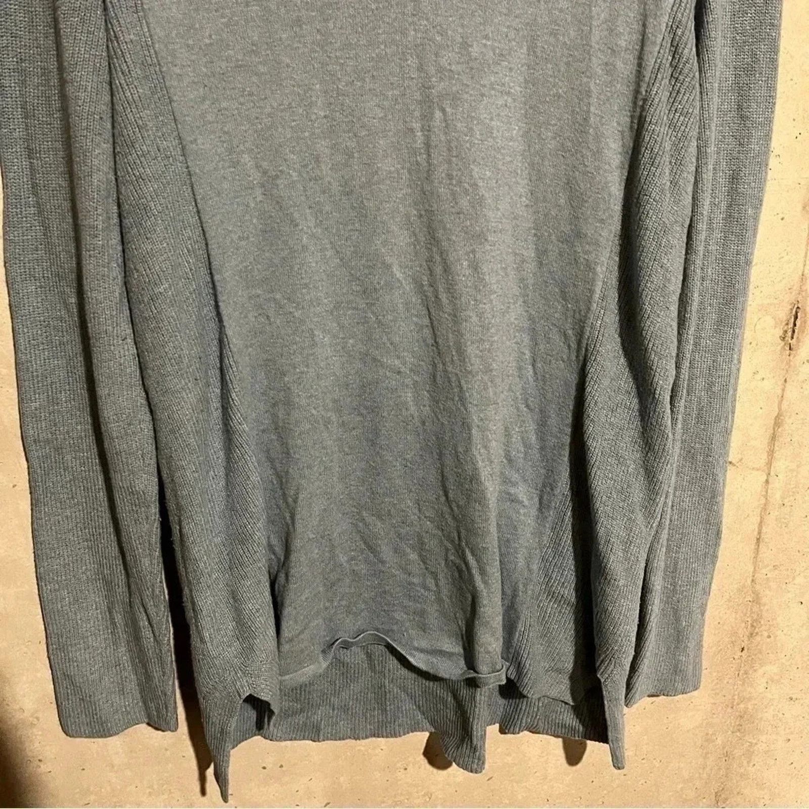J. Jill J Jill Tunic Woman’s V Neck Long Sleeve Blue Sweater Sz M Size M / US 6-8 / IT 42-44 - 3 Thumbnail