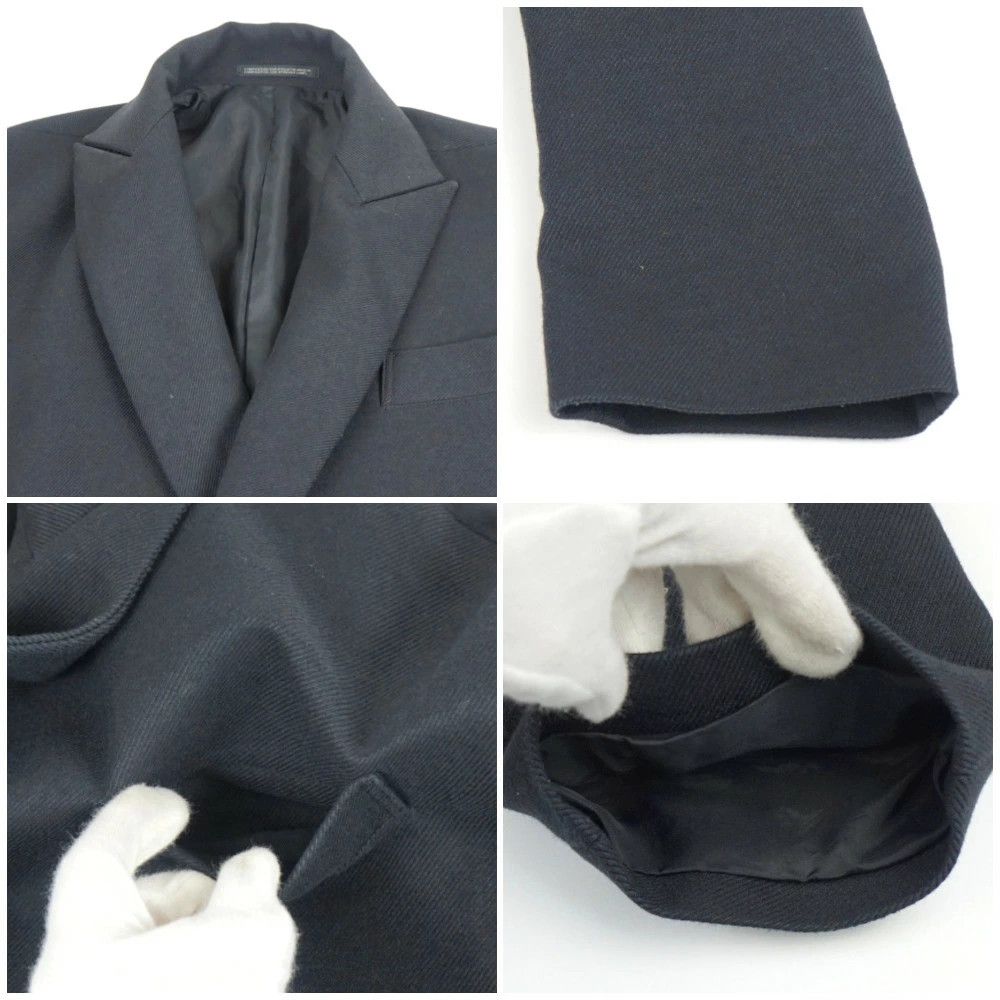 Yohji Yamamoto Yohji Yamamoto POUR HOMME Black Women's Big Jacket Size US M / EU 48-50 / 2 - 4 Thumbnail