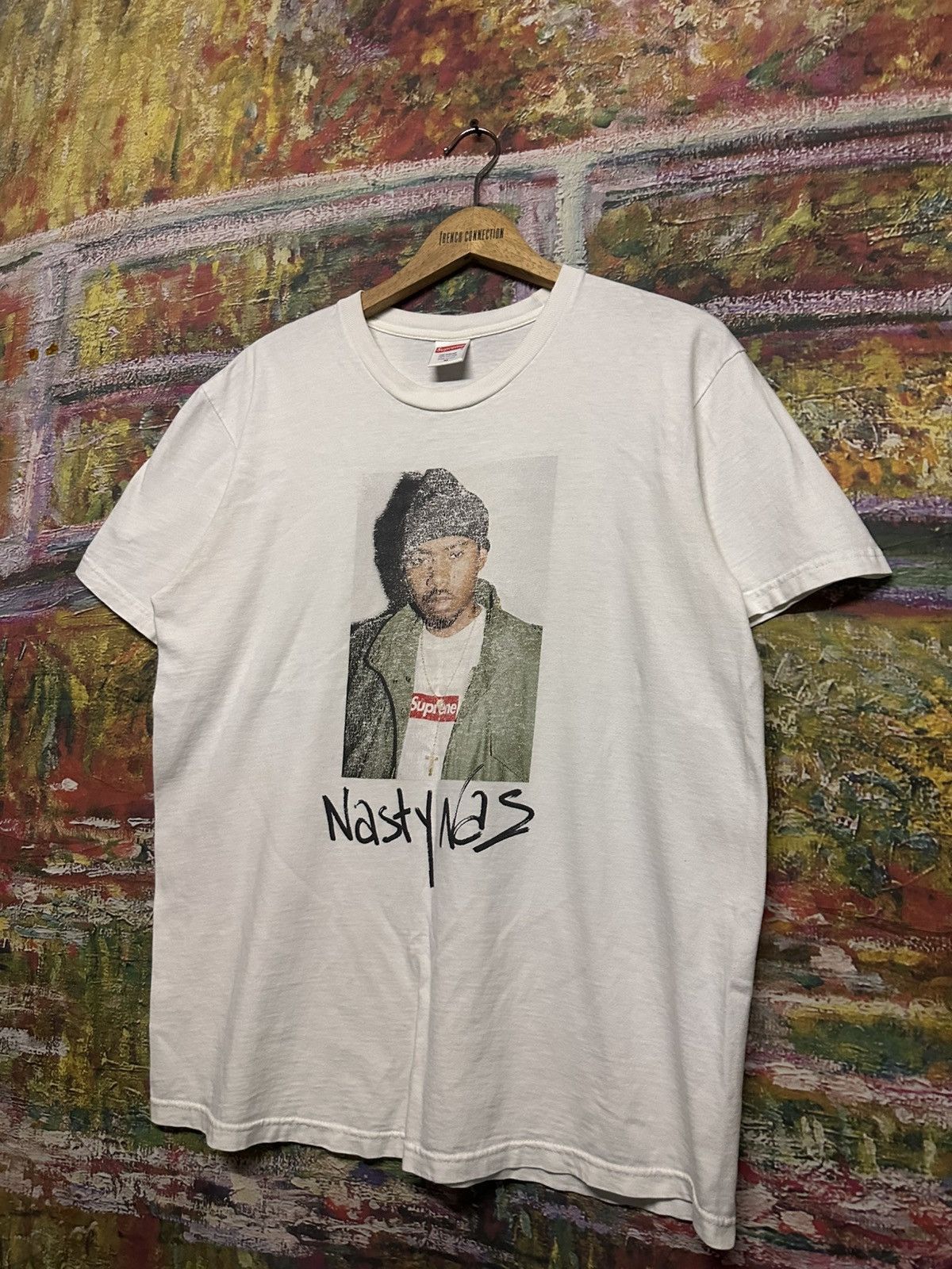 Nas × Supreme Supreme Nasty Nas Tee Size US M / EU 48-50 / 2 - 4 Thumbnail