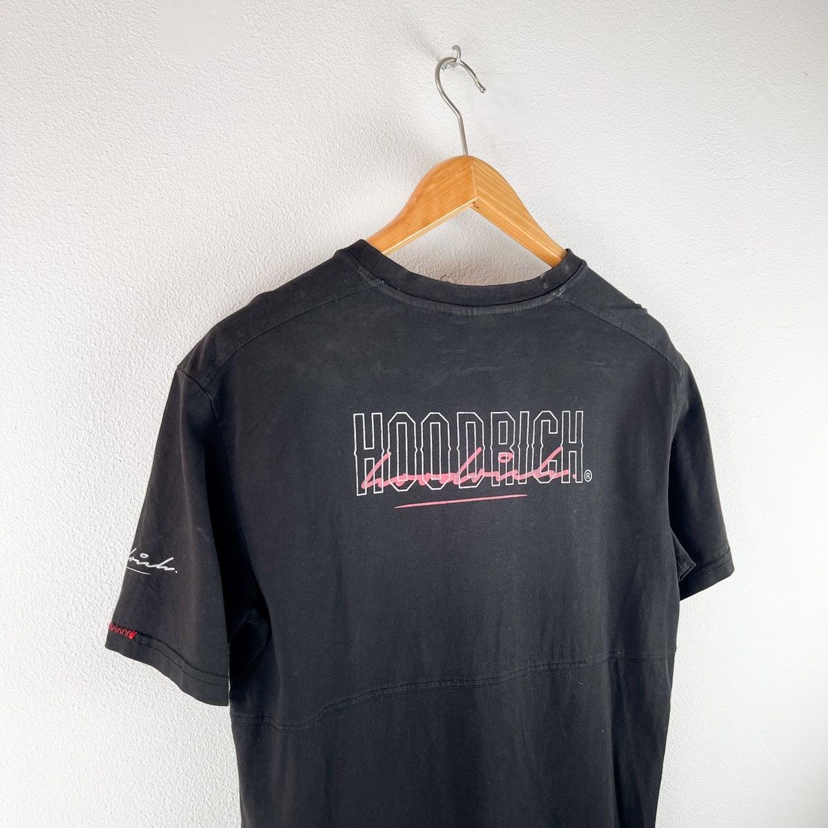 Vintage HOODRICH Black Short Sleeve T Shirt M Size US M / EU 48-50 / 2 - 7 Thumbnail