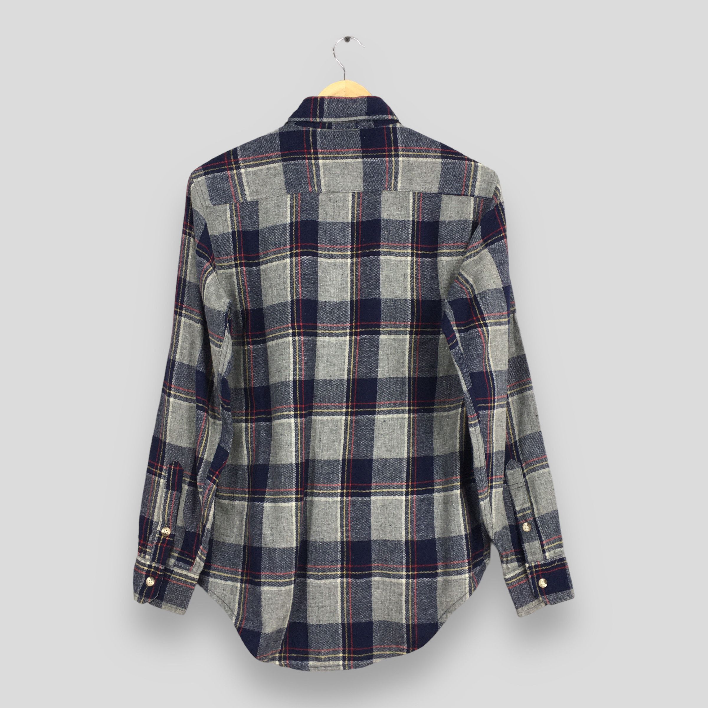 Flannel × Vintage Vintage 1980s Outdoor Exchange Plaid Shadow Small Size US S / EU 44-46 / 1 - 6 Thumbnail