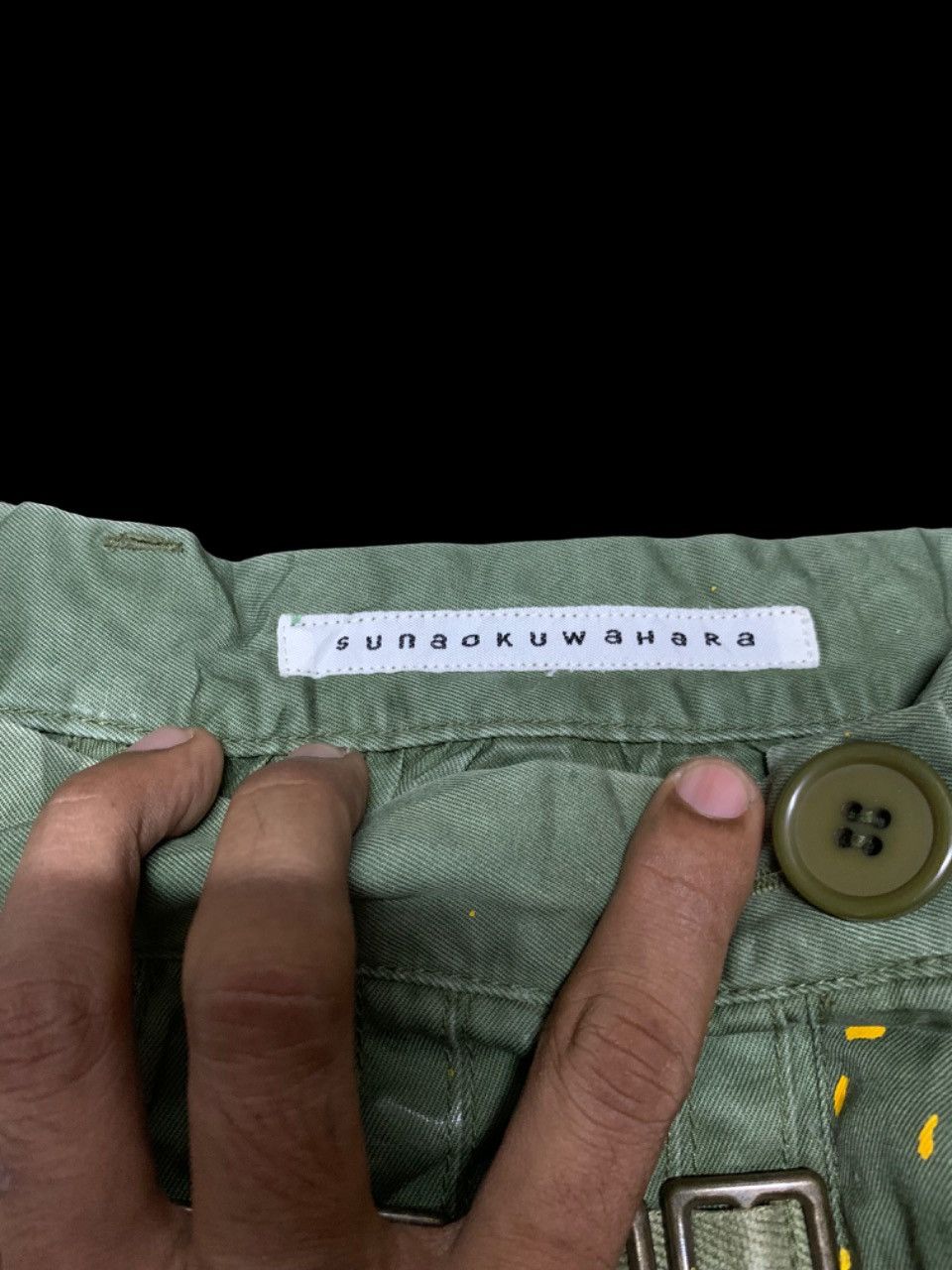 Issey Miyake 🔥RARE🔥SUNAOKUWAHARA BY ISSEY MIYAKE TACTICAL SHORT PANT Size US 30 / EU 46 - 14 Thumbnail