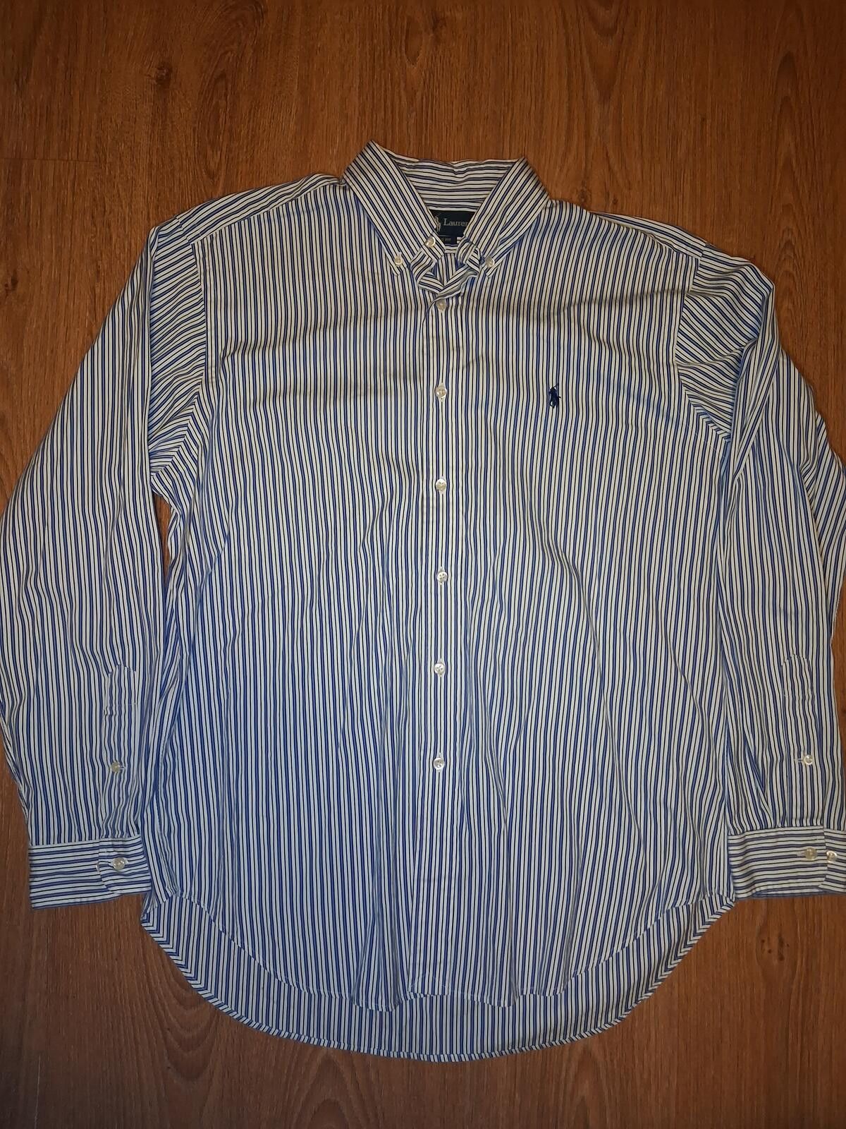Polo Ralph Lauren VINTAGE Polo Ralph Lauren Shirt 16.5-34/35 Large White Size US L / EU 52-54 / 3 - 1 Thumbnail