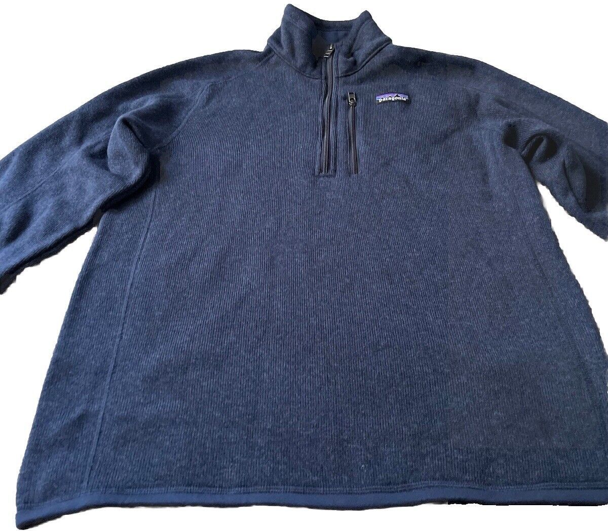 Patagonia Patagonia Fleece Sweater Men's 1/2 Zip Pullover Blue Navy S Size US S / EU 44-46 / 1 - 1 Thumbnail