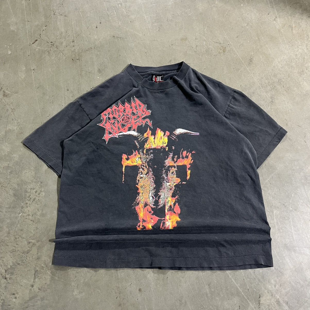 Band Tees × Giant × Vintage Vintage 90s Morbid Angel Covenant Goat ...