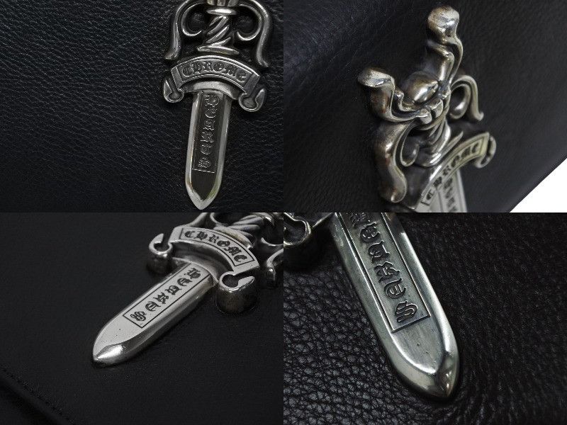 Chrome Hearts Chrome Hearts Extra Large Dagger Clutch Bag Size ONE SIZE - 4 Thumbnail