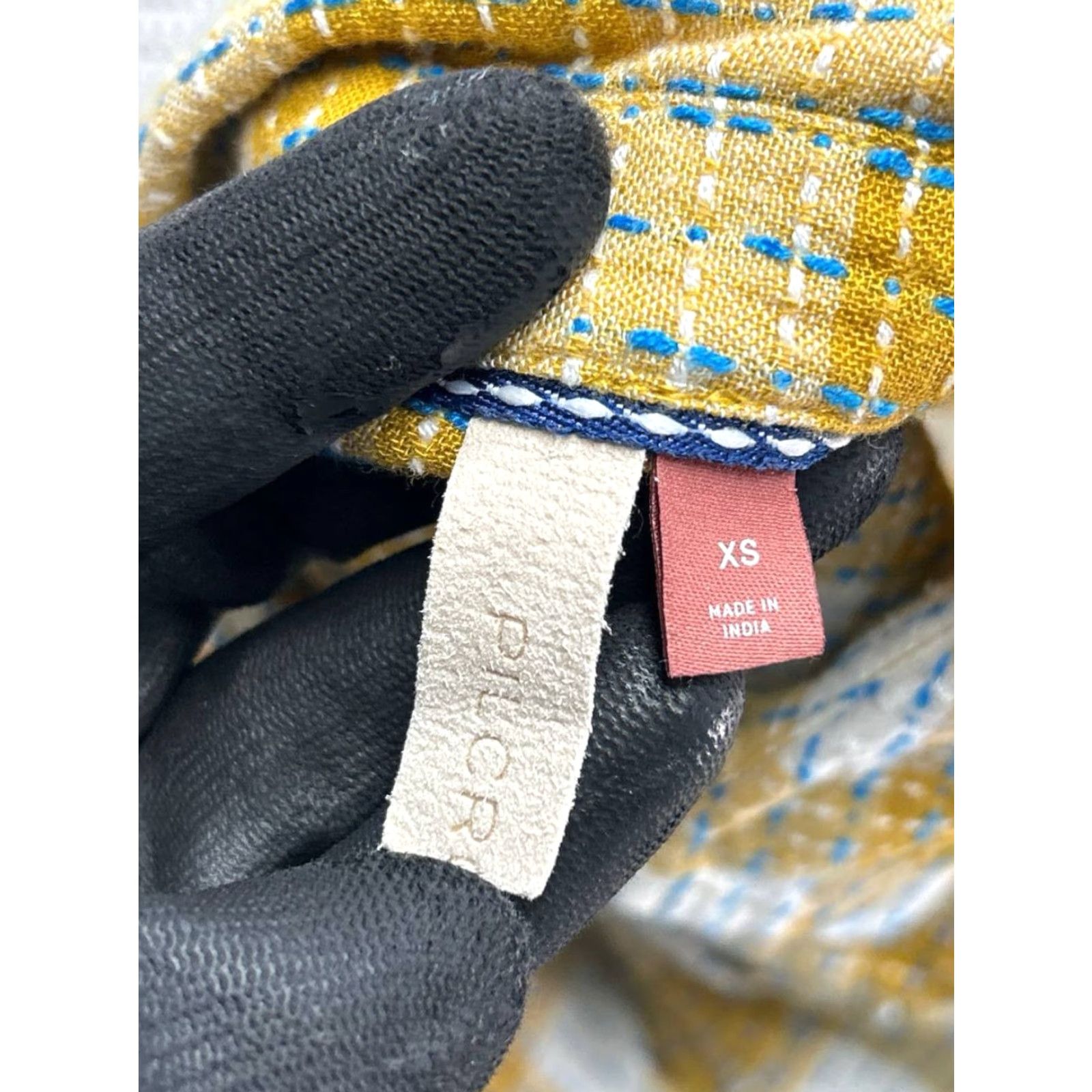Anthropologie Anthropologie Pilcro Shirt Womens XS Plaid Mustard Yellow Wool Viscose Casual Oversized Size XS / US 0-2 / IT 36-38 - 5 Thumbnail