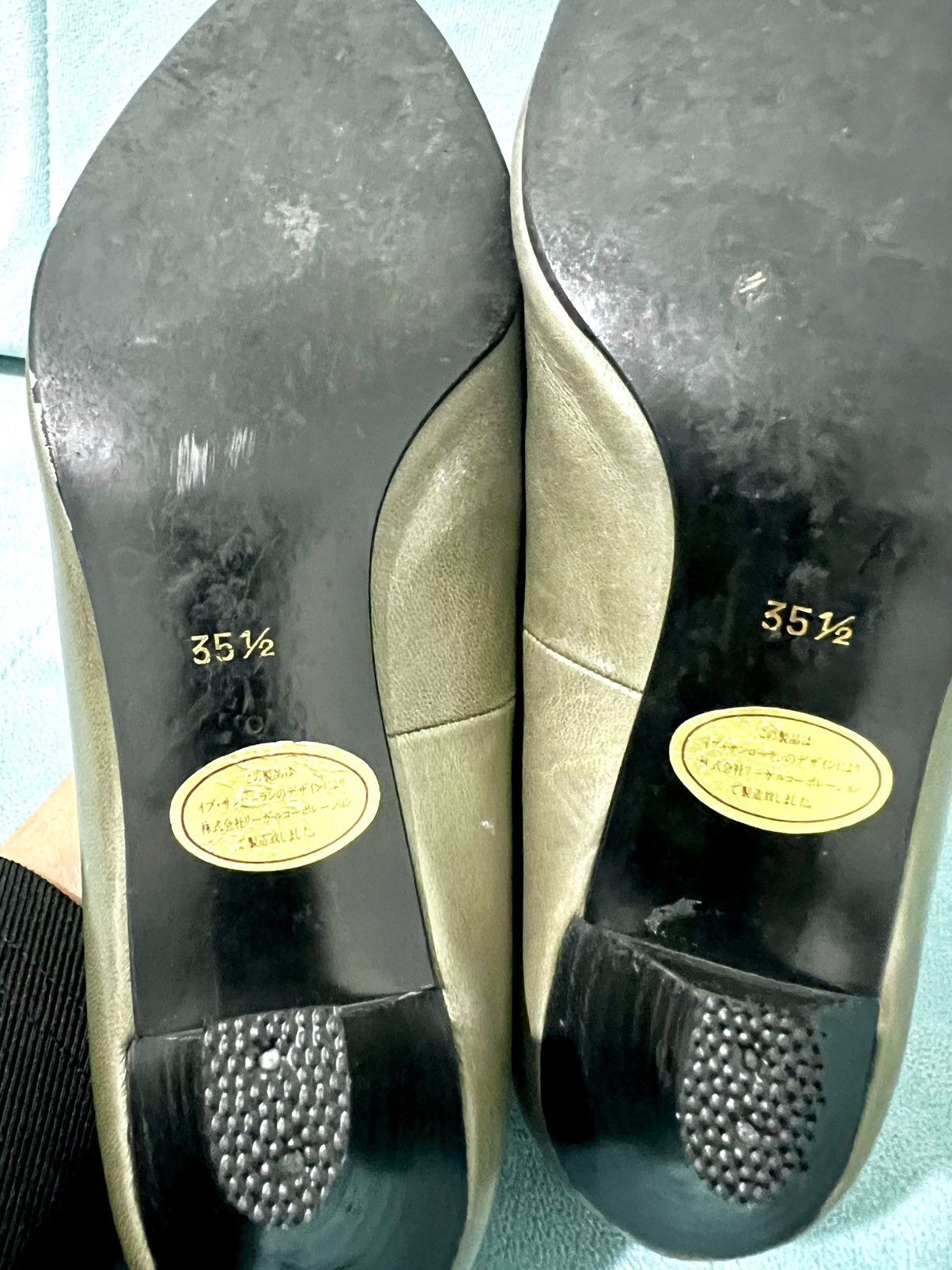 Vintage × Yves Saint Laurent Vintage YSL Heels Size US 5 / IT 35 - 7 Thumbnail