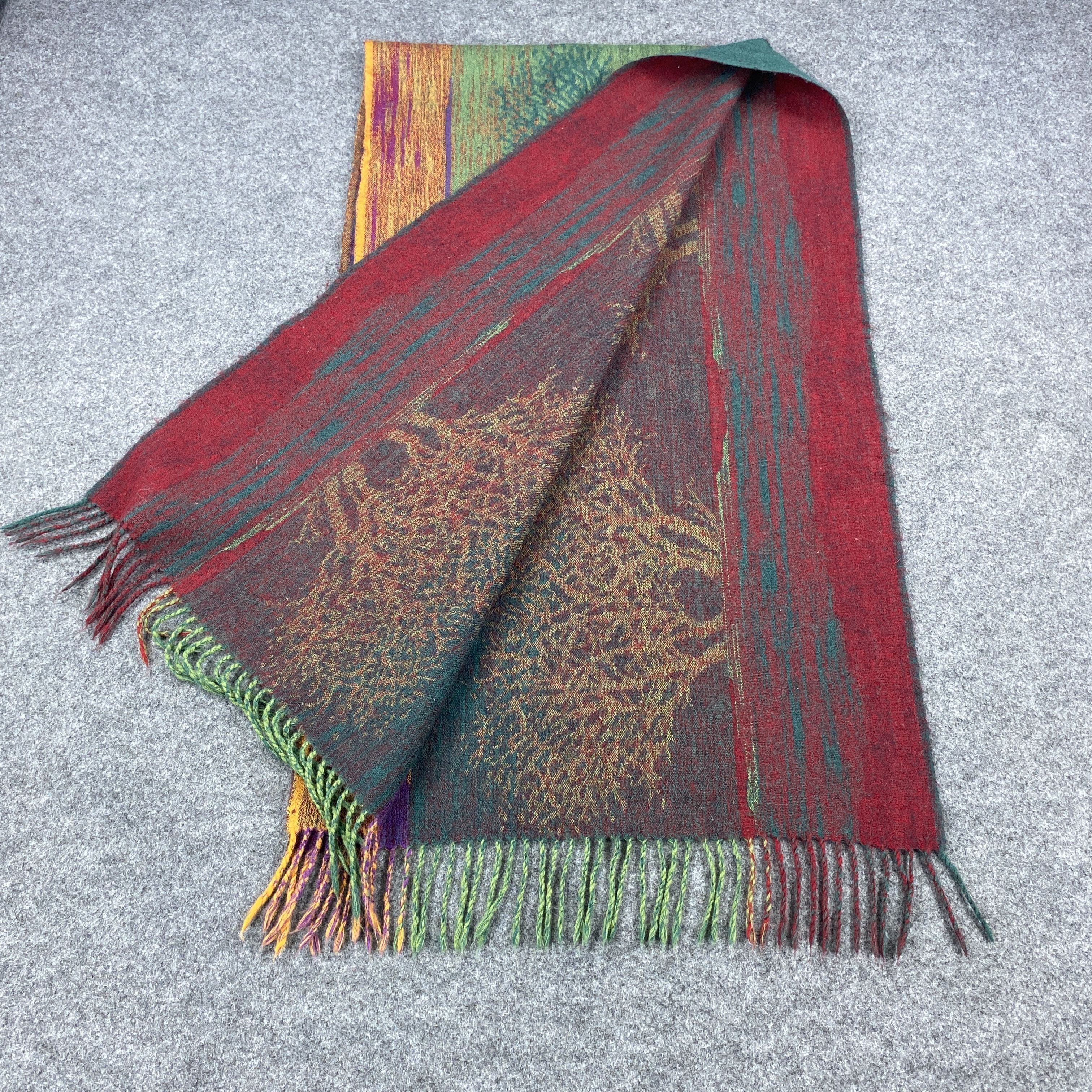 Kenzo × Vintage GF10681 Kenzo Scarf Neck Wear Muffler Nova Check Size ONE SIZE - 7 Thumbnail
