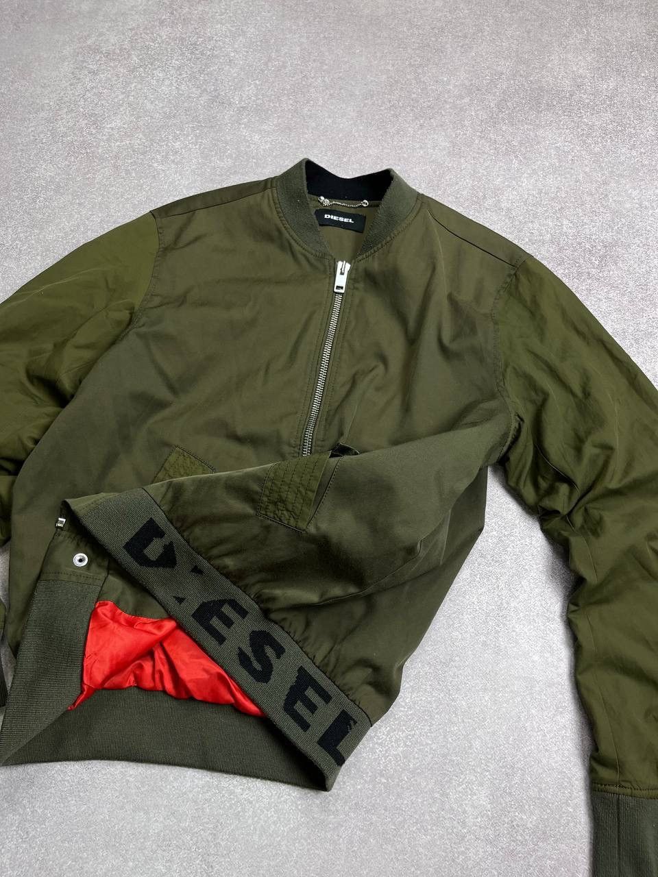 Diesel Vintage Diesel Archival Oversized Bomber Jacket Y2K XL Size US XL / EU 56 / 4 - 4 Thumbnail