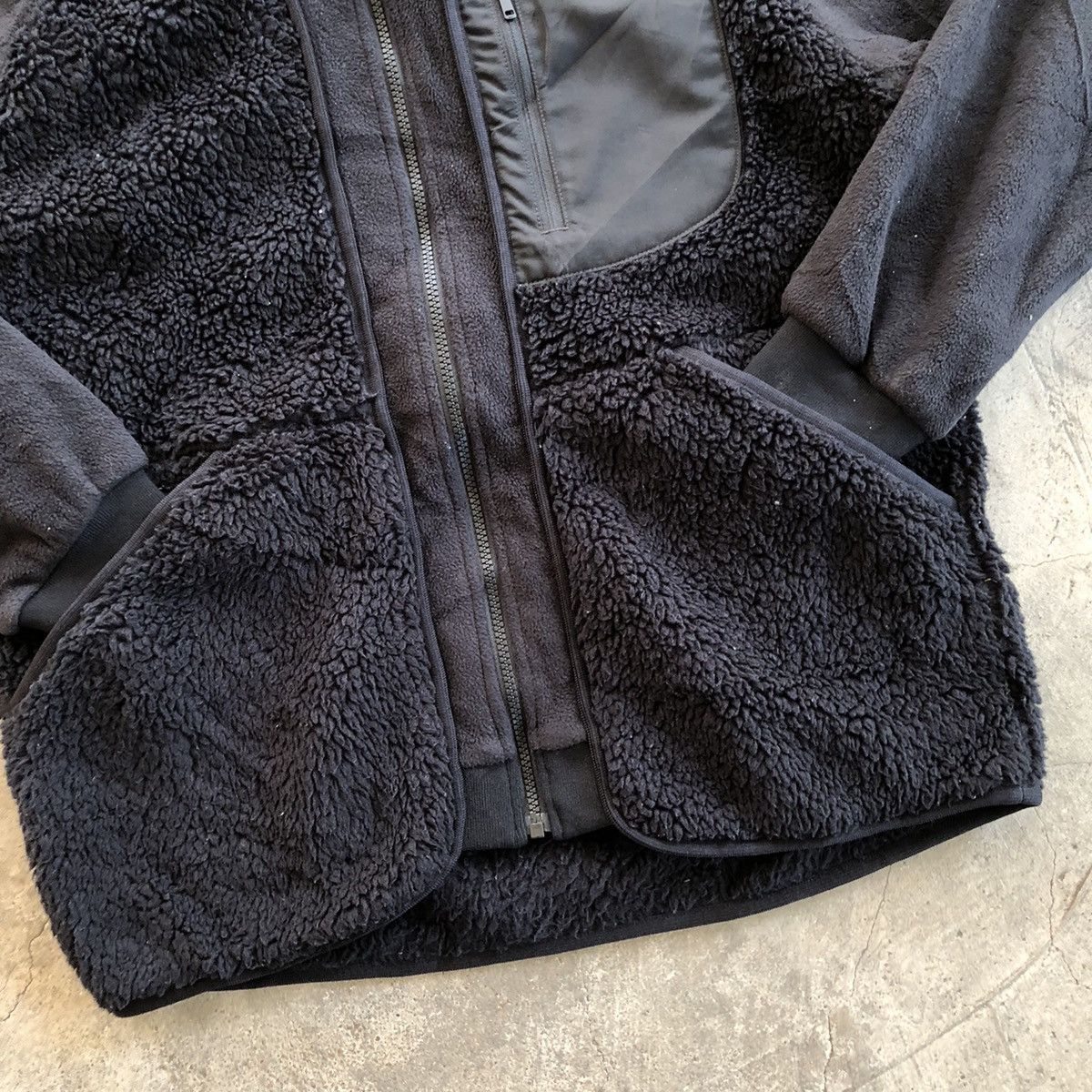 Japanese Brand × Uniqlo × White Mountaineering White Mountaineering x Uniqlo Oversized Fleece Jacket Size US S / EU 44-46 / 1 - 6 Thumbnail