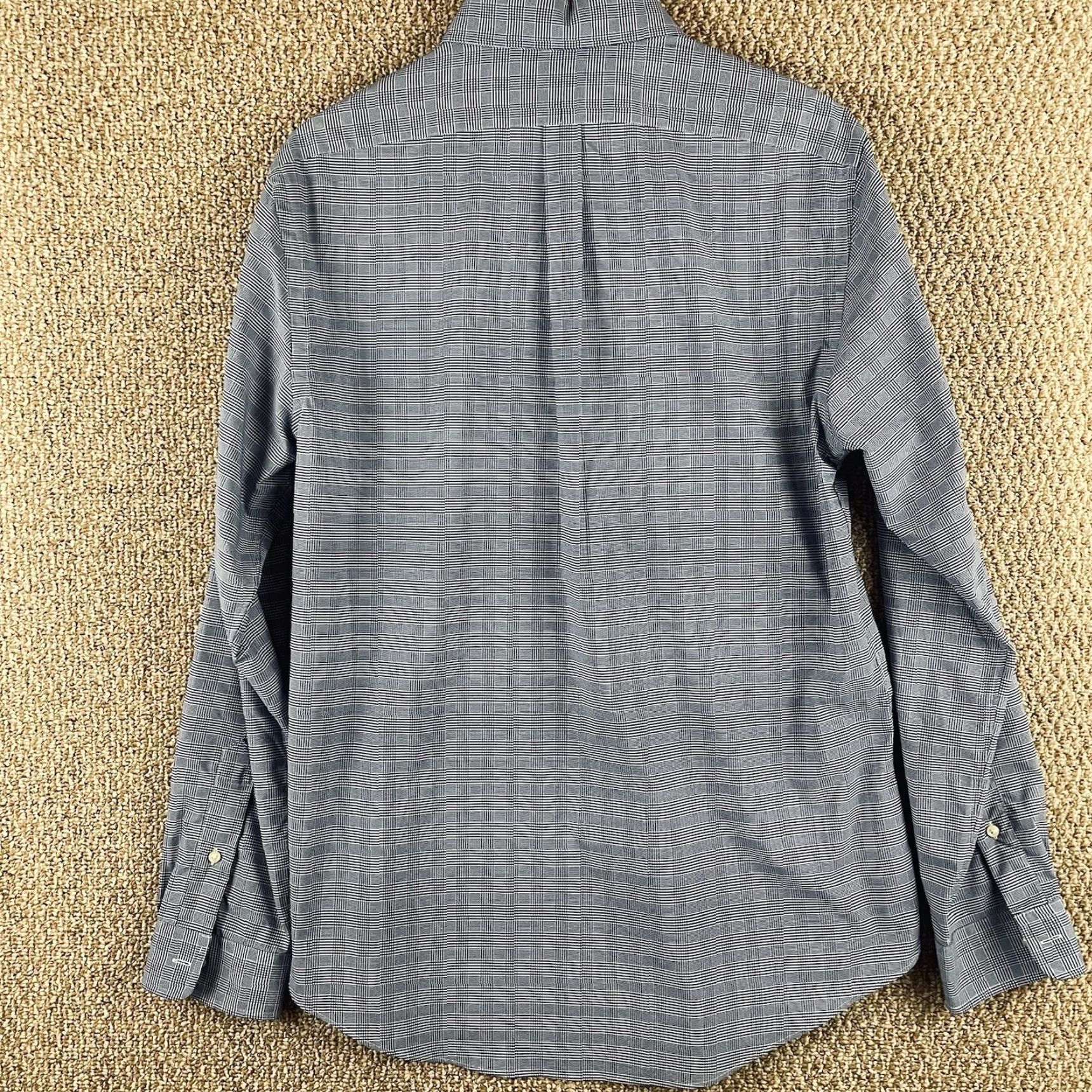 Polo Ralph Lauren Polo Ralph Lauren Shirt Mens XL Slim Fit Performance Long Sleeve Blue Plaid Button Up Collins Button-Down Classic Preppy Mens XL Regular Size US XL / EU 56 / 4 - 5 Thumbnail