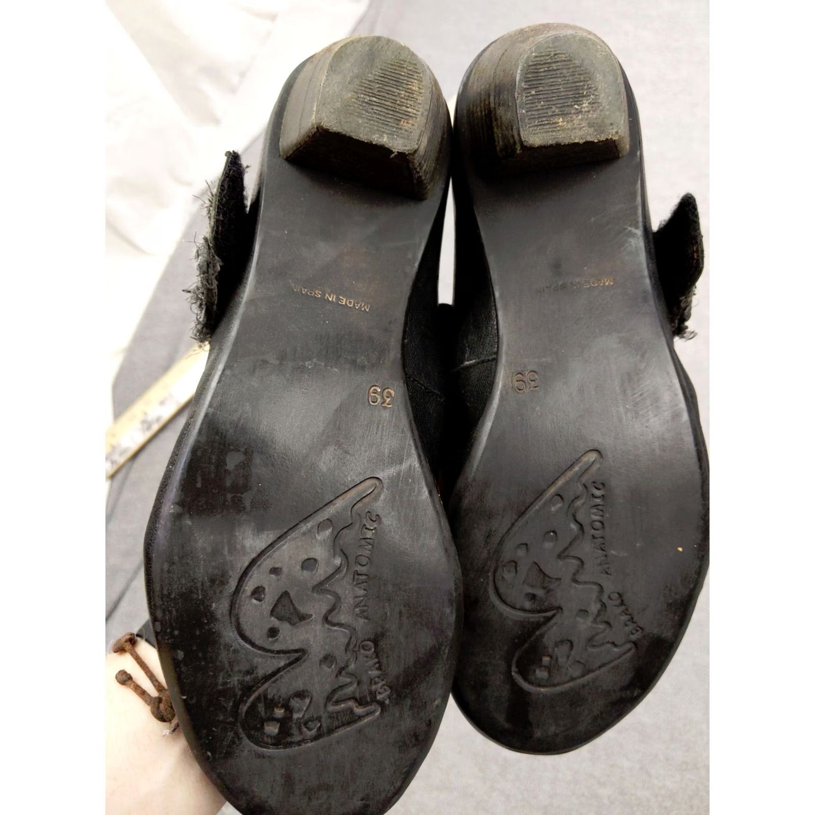 ANATOMICA Brako Anatomics Mary Jane Pumps Black Leather Comfort 7.5 39 Womens Size ONE SIZE - 5 Thumbnail