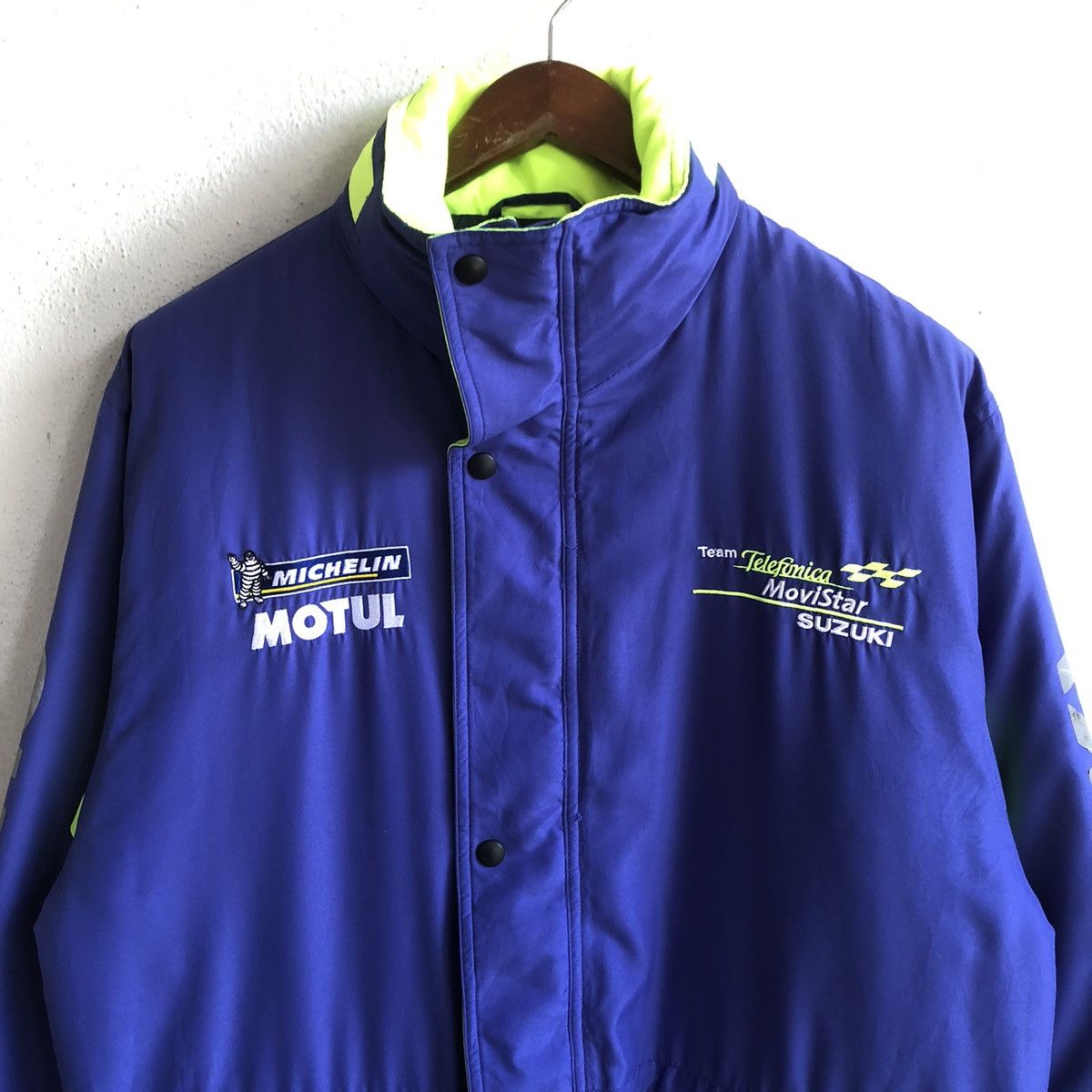 Japanese Brand SUZUKI MOVISTAR TEAM RACING jacket Size US M / EU 48-50 / 2 - 5 Thumbnail