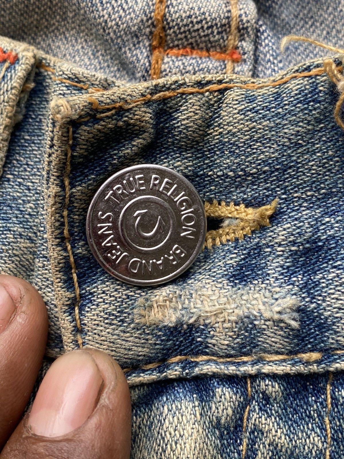 Beauty Beast × Japanese Brand × True Religion Tru religion flare denim Size US 32 / EU 48 - 4 Thumbnail