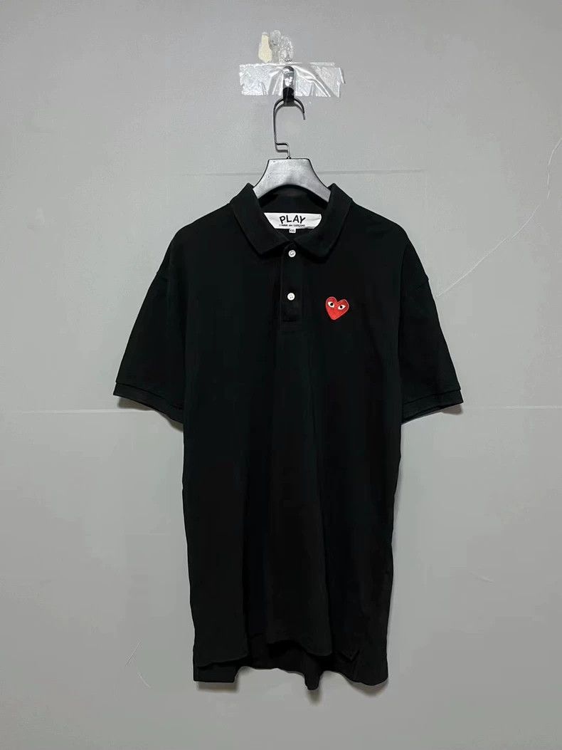 Comme des Garcons Comme Des Garcons Love Polo Shirt Size XXL / US 16-18 / IT 52-54 - 1 Thumbnail